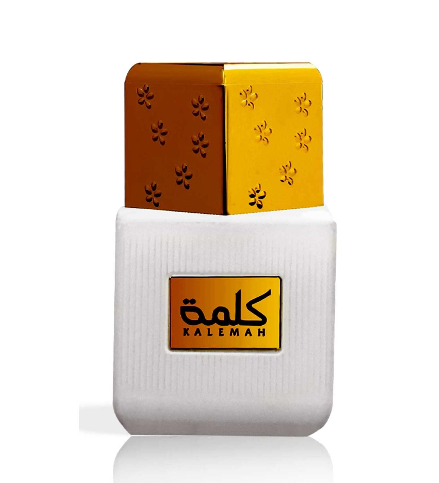 AHMED Kalimah 75mL Semi-fruity Unisex Oriental Fragrance for Men and Women with Charming Musky Woods and Oud Accords by Al Maghribi Arabian Perfumes - Buy Online on GoSupps.com