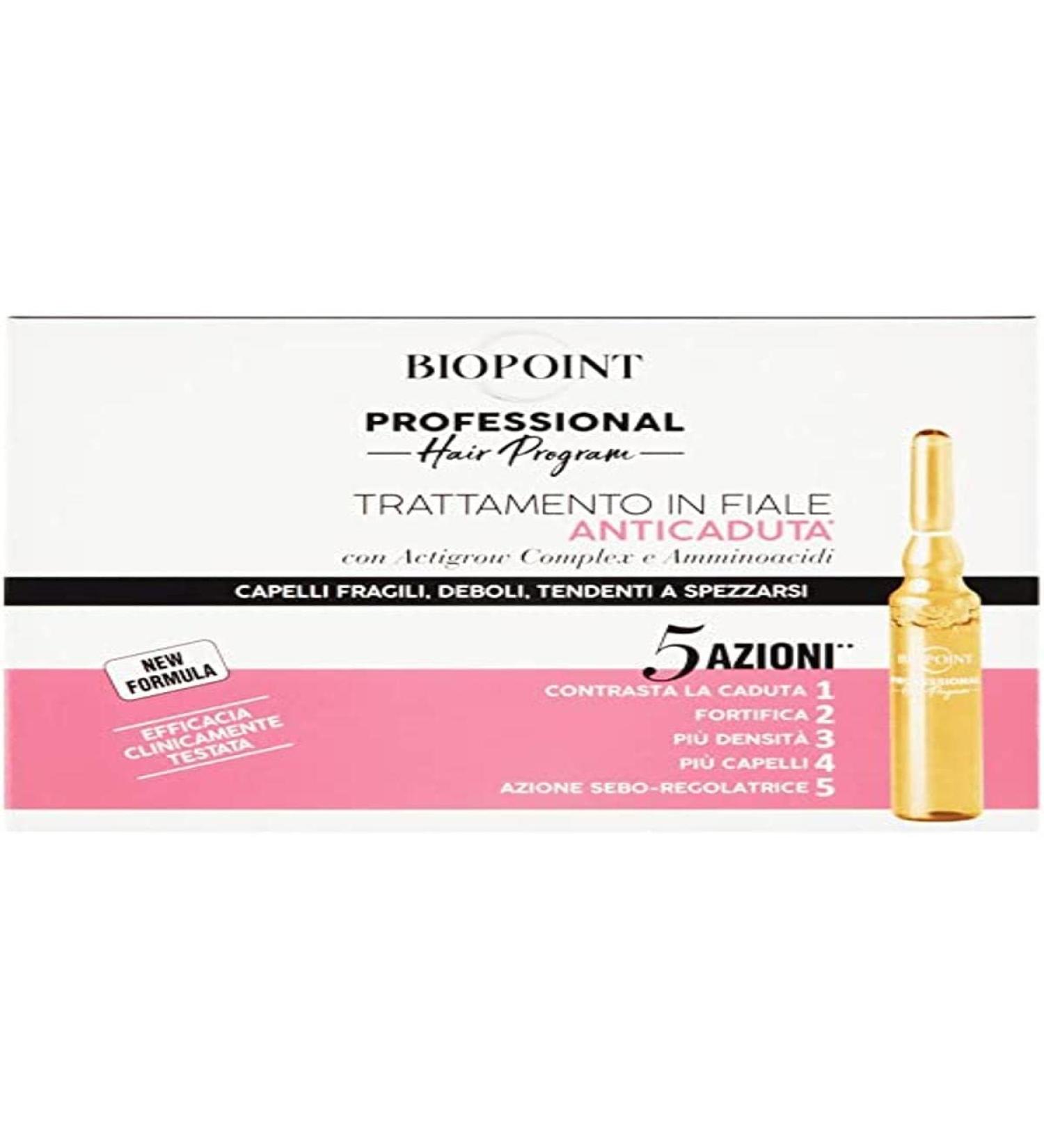 Biopoint Treatment in Fiale Anticaduta Fortificante (Donna-rosa) 7mlx10 fia