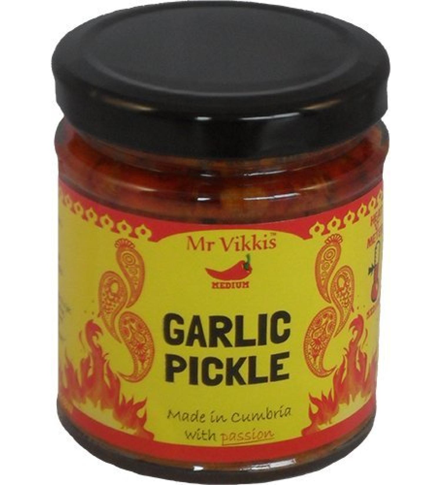 Mr Vikkis Garlic Pickle - Chilli Wizards