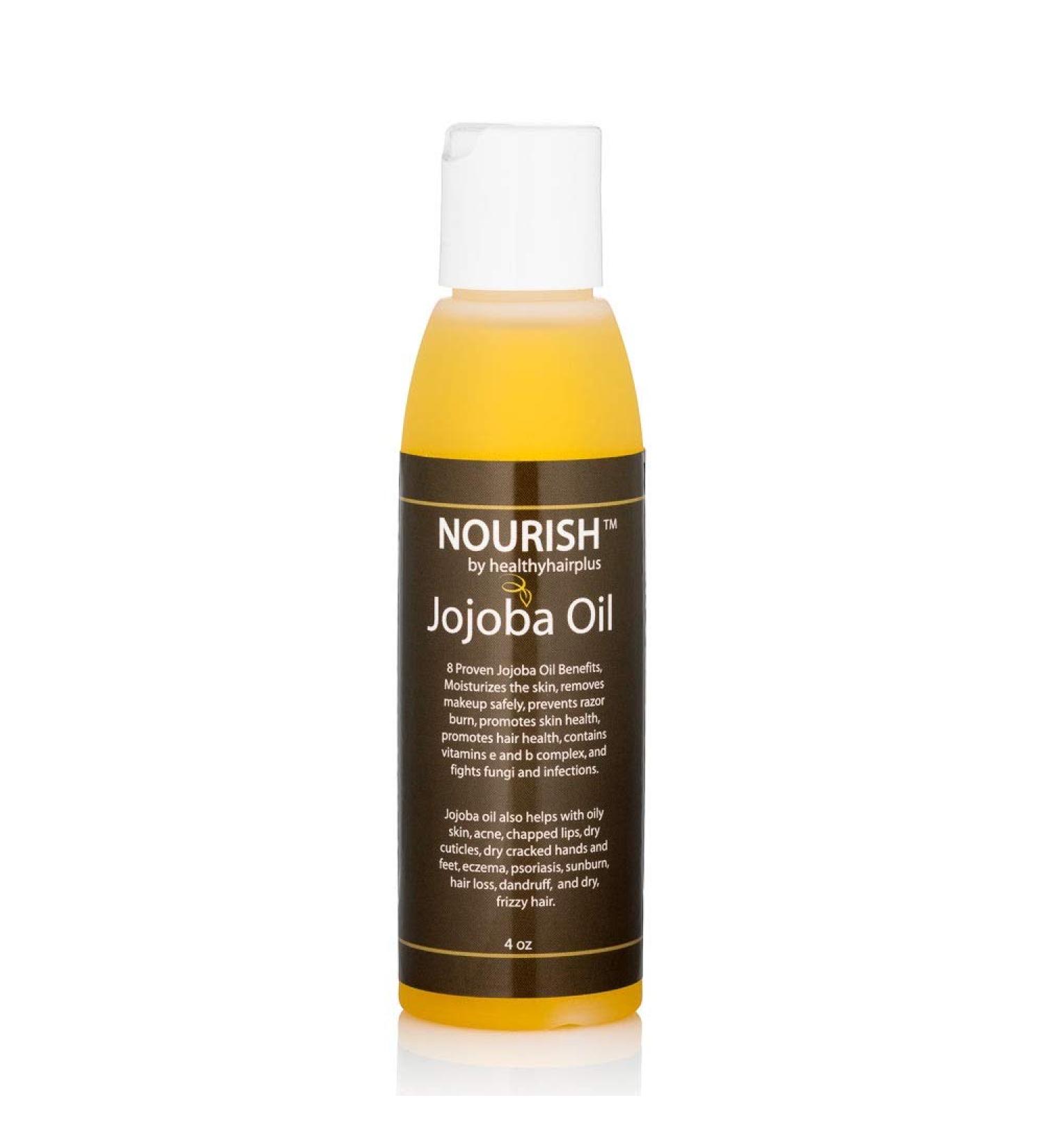 Jojoba Oil (4 ounce) Promotes Healthy Skin Scalp and Hair