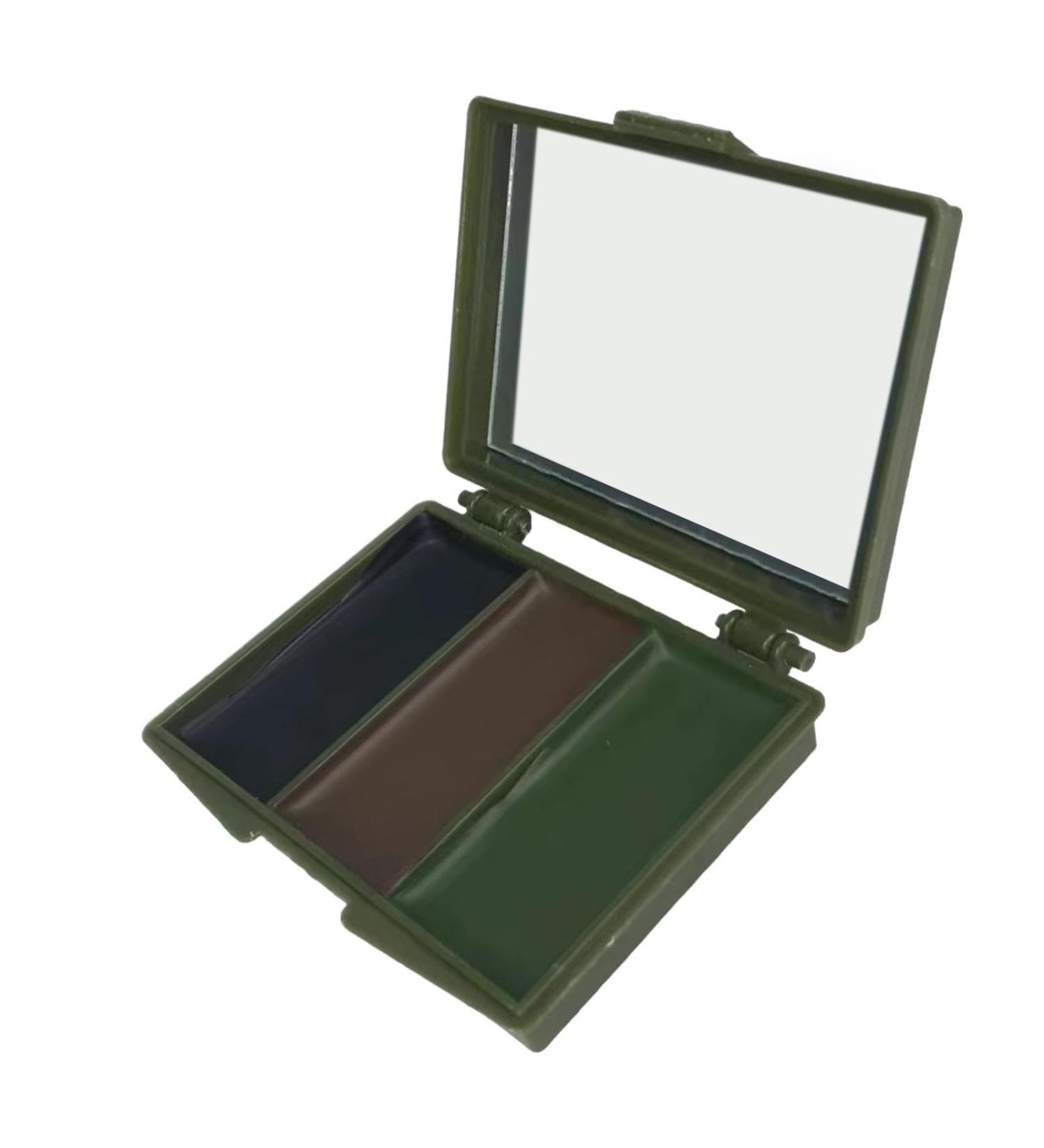  Hjatirace face oil makeup face paint face paint long lasting compact correction multi color hunting - Buy Online on GoSupps.com