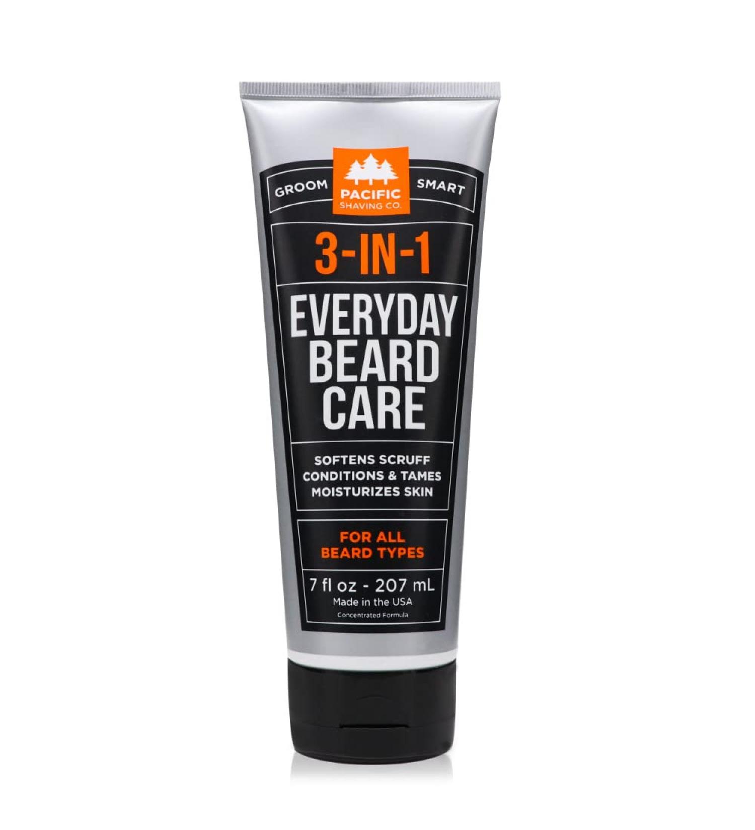 Pacific Shaving Company Soins de barbe 3 en 1 Avec cette formule ultra-concentr e. Just a Dab va adoucir les moustaches apprivoiser et contr ler toute longueur de barbe - 7 fl oz Pack of 1 - Buy Online on GoSupps.com