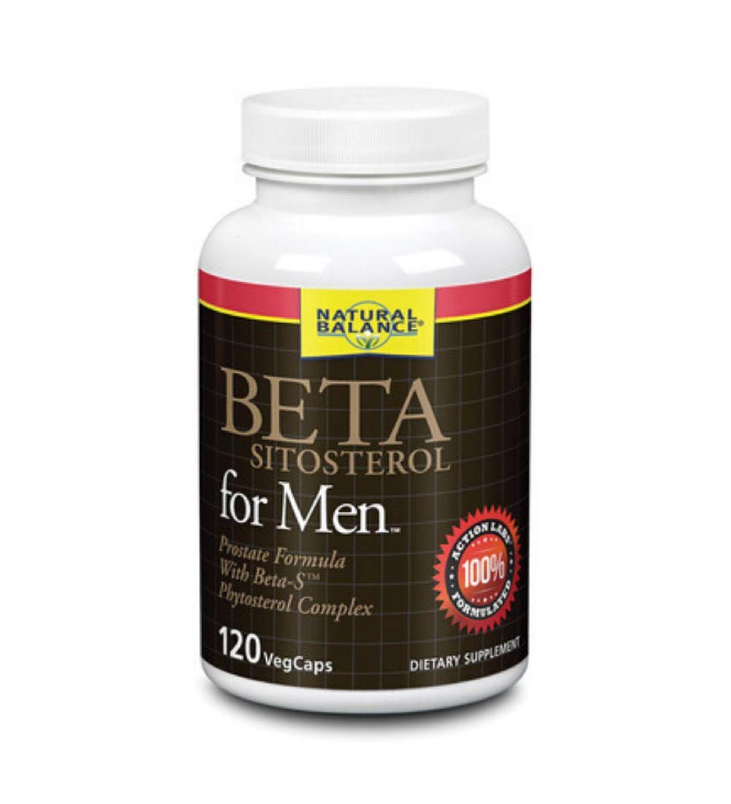 Natural Balance Beta Sitosterol for Men | 120ct