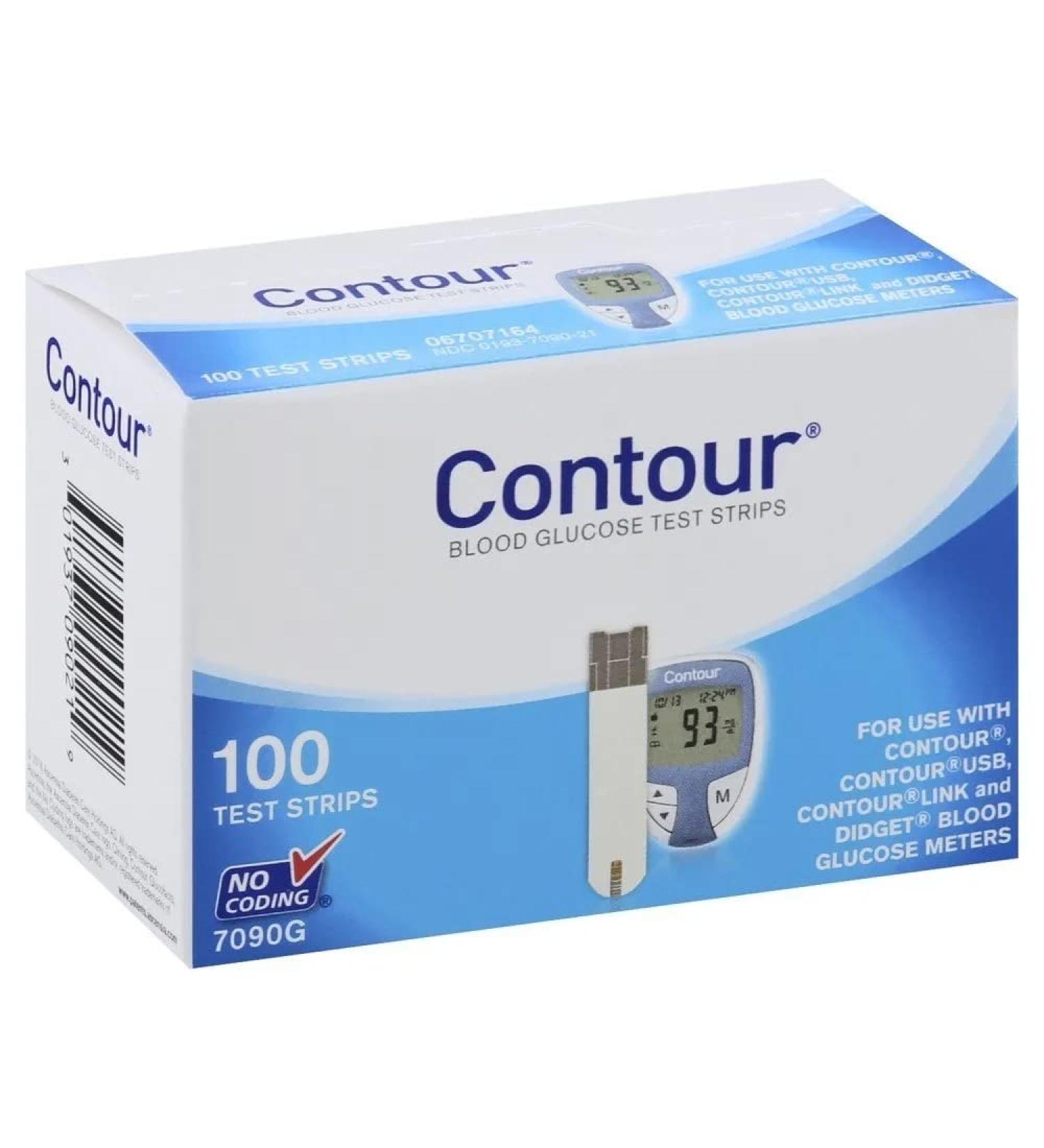 Strips Made for Bayer Blood Glucose Monitors Only 100 Count Not for Next Monitors' + 100 TouchSense Lancets (Combo)