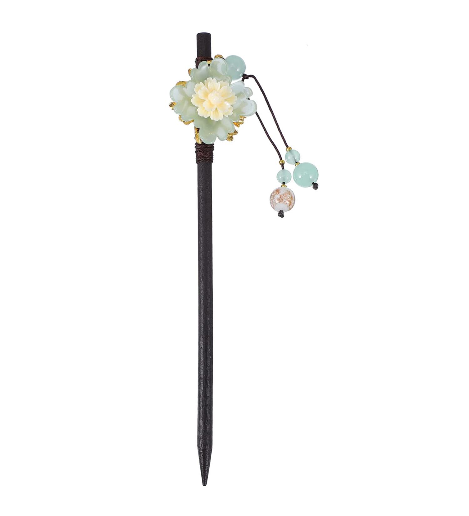 LALAFINA Hair Chopsticks for Women Vintage Flower Hair Chinese Women Hair Sticks Hair Accessories for Women Girls Chinese Hair Stick Stick Chinese Traditional Hair Stick Pin - Buy Online on GoSupps.com