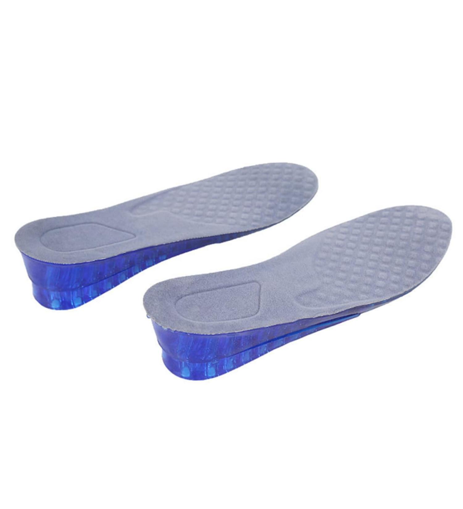NOLITOY Height Increasing Insoles - Silicone Heel Inserts for Boosted Comfort & Support | Detachable Cushion Lifting Pads for Sports Shoes - Buy Online on GoSupps.com