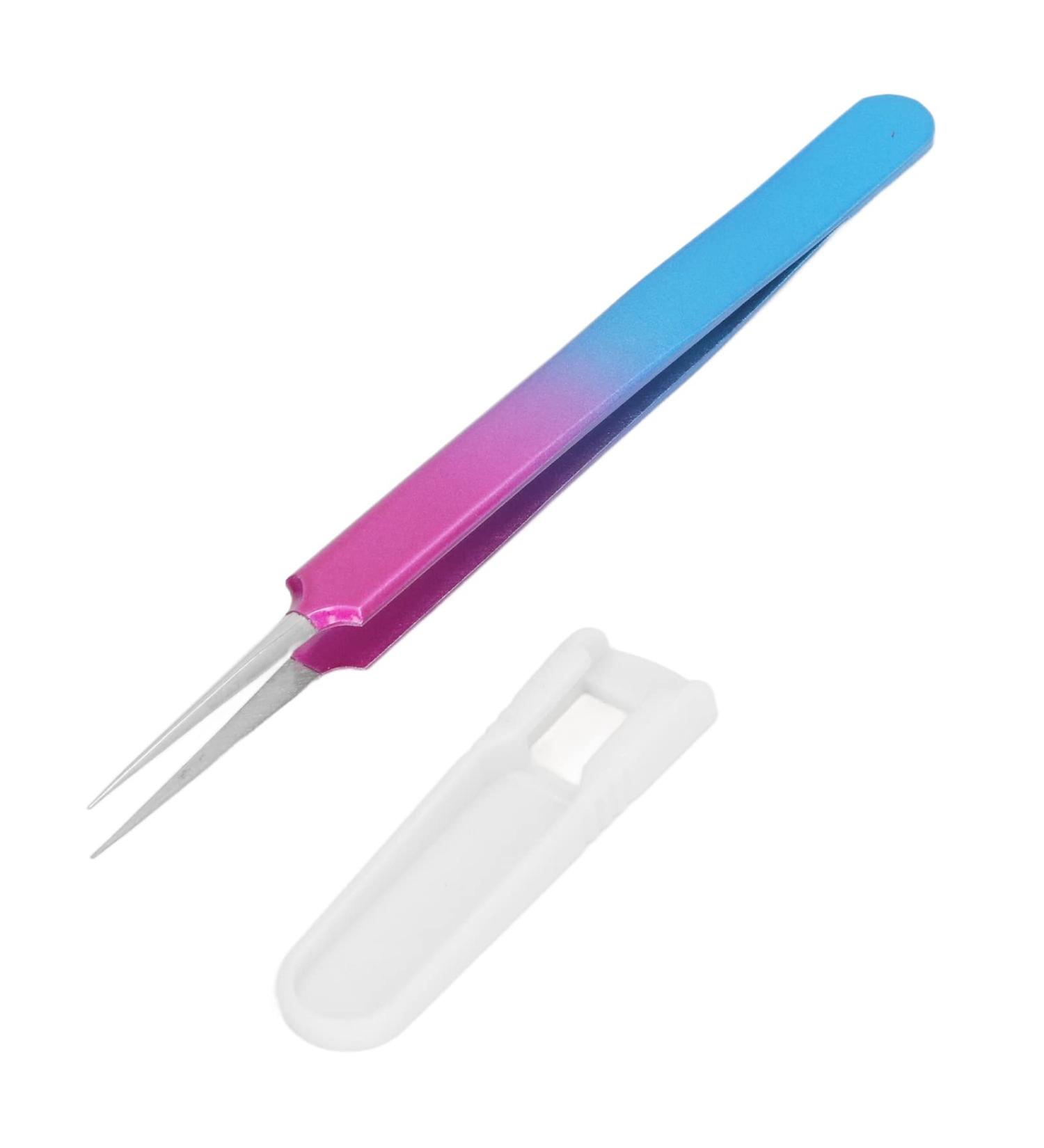 Finch Straight Lace Tweezers - Perfect for Eyelash Removal Blemish & Splinter Care | International Shipping - Buy Online on GoSupps.com