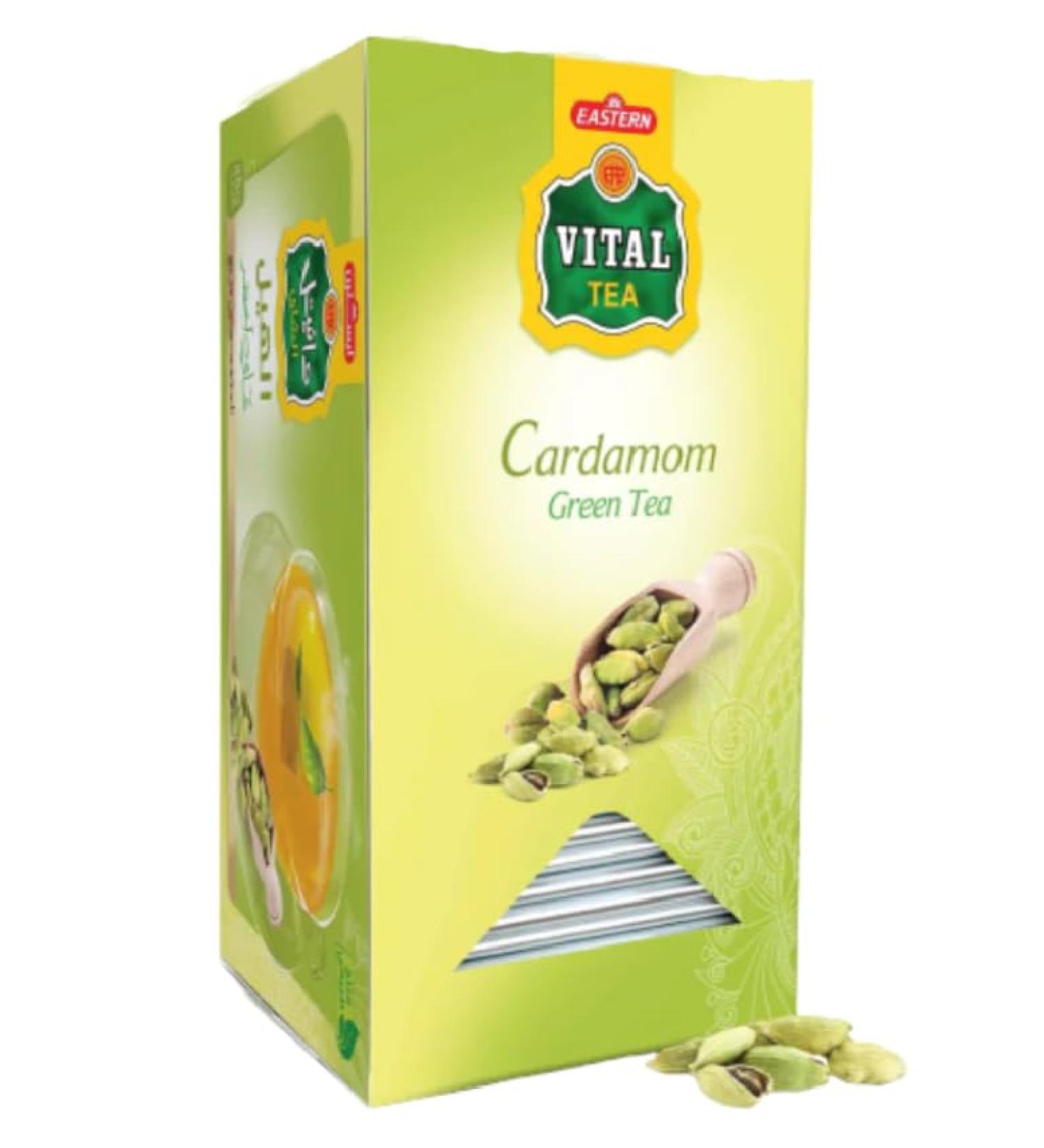 Vital Green Tea Bags 25 Count - Buy Online on GoSupps.com
