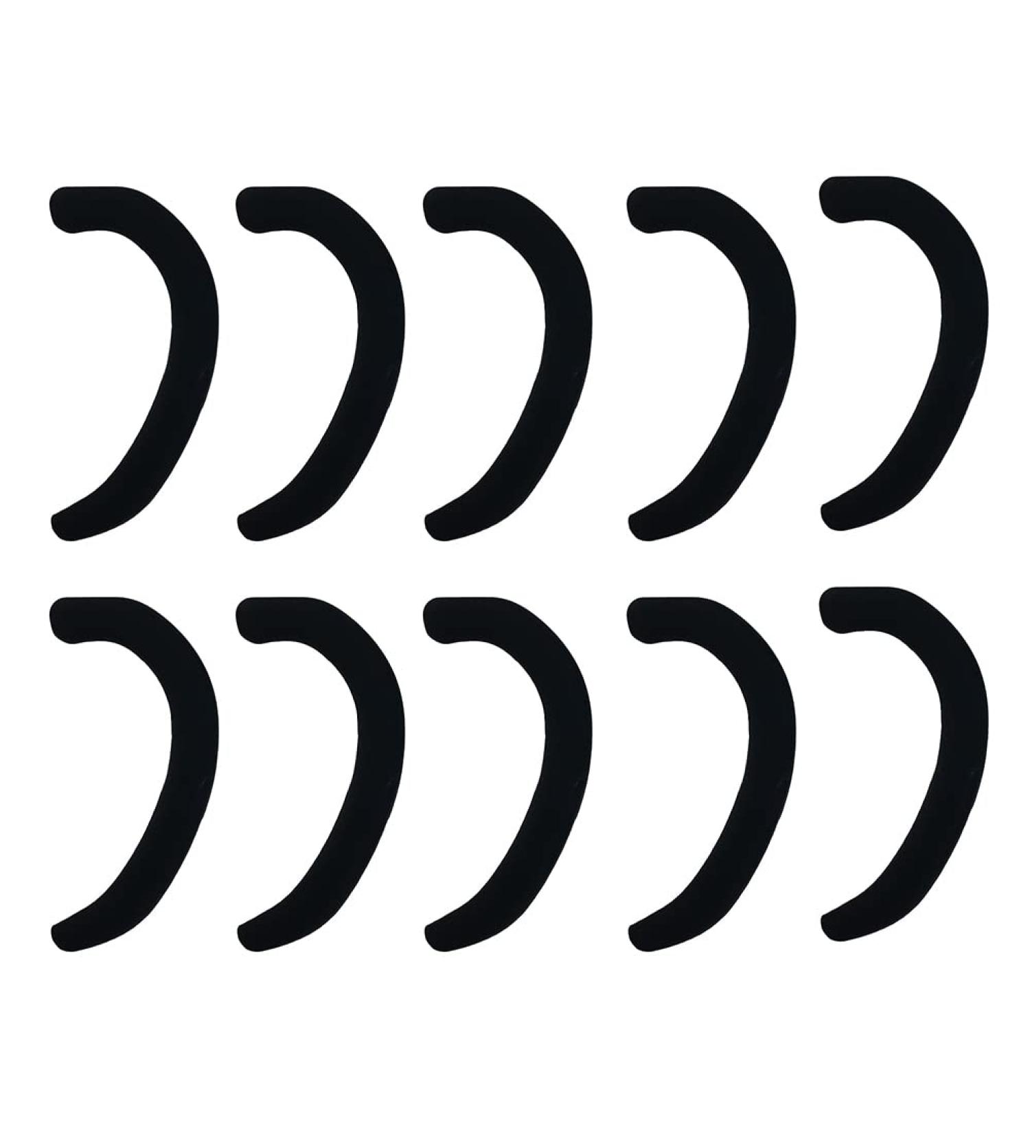 Silicone Ear Protectors - Ear Straps for Face - 5 Pair Silicone Earloop Ear Hooks to Protect Ears Effective Ear Protection 10pcs Black - Buy Online on GoSupps.com