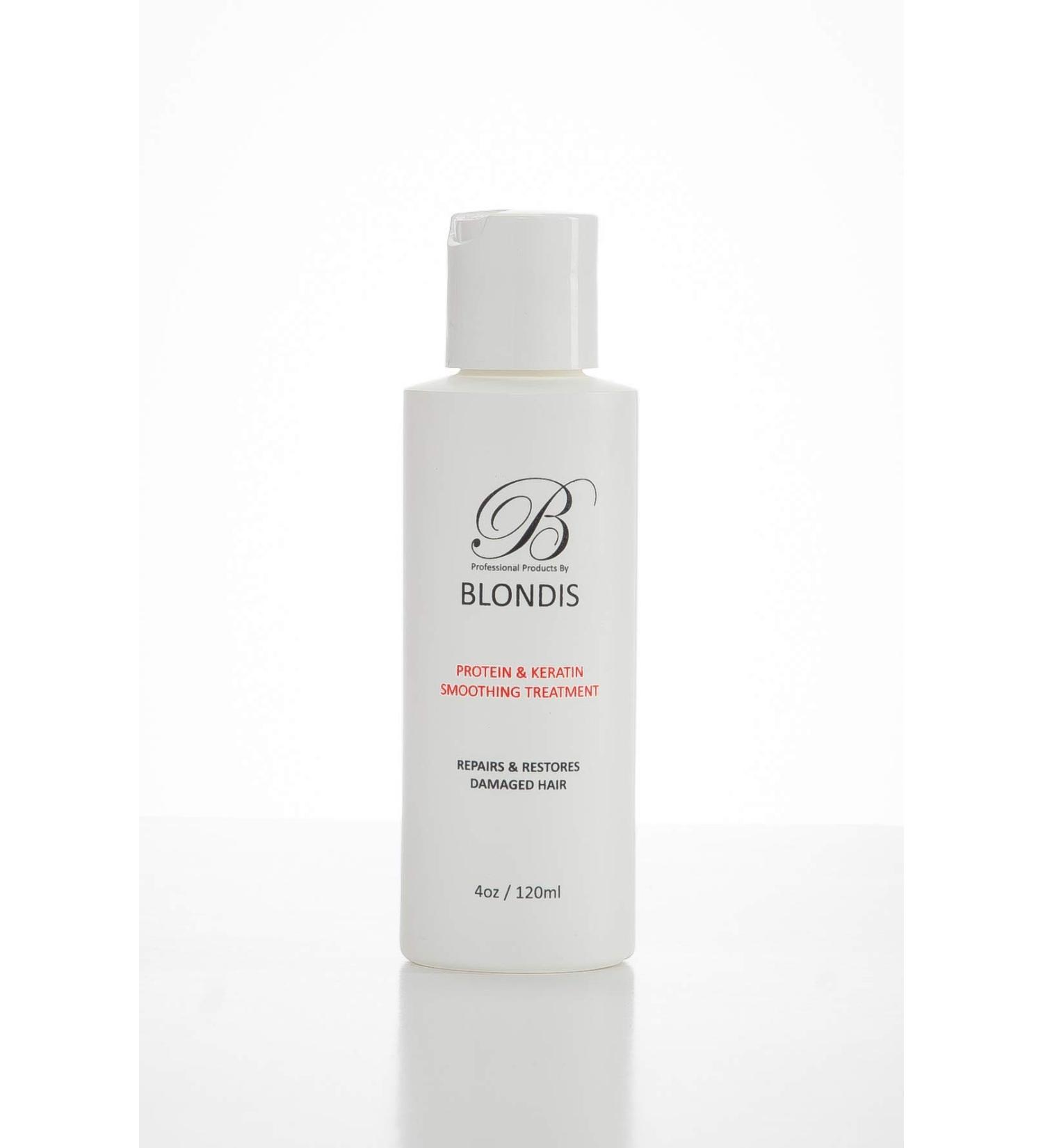 Blondis Brazilian Protein & Keratin Treatment 4 oz - Deep Conditioning Hair Repair for All Hair Types - International Shipping Available - Buy Online on GoSupps.com