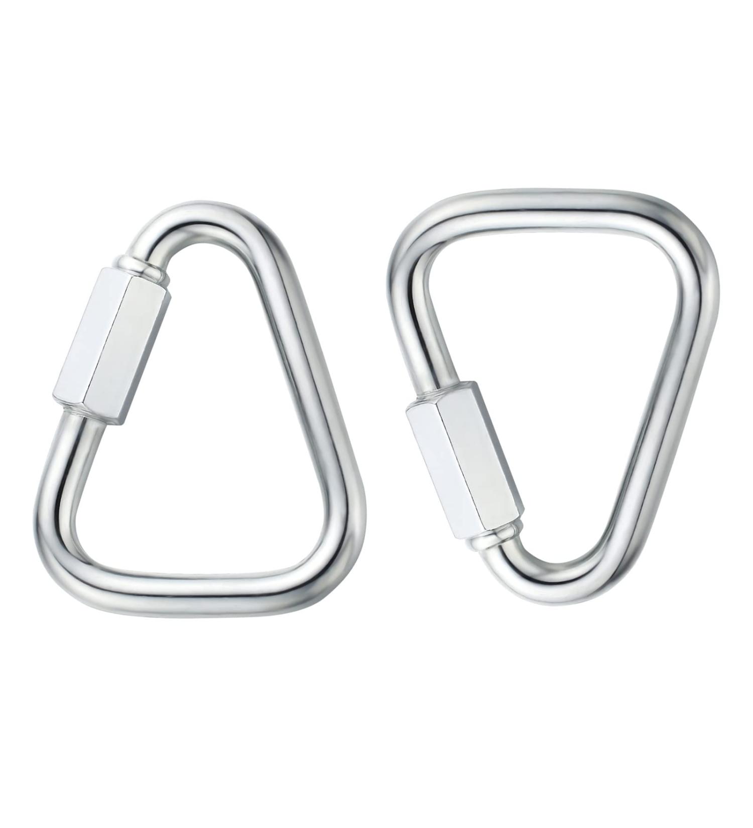 OWAYOTO Delta Quick Link Triangle Locking Carabiner 3/8 M10 10MM - Pack of 2 - Buy Online on GoSupps.com