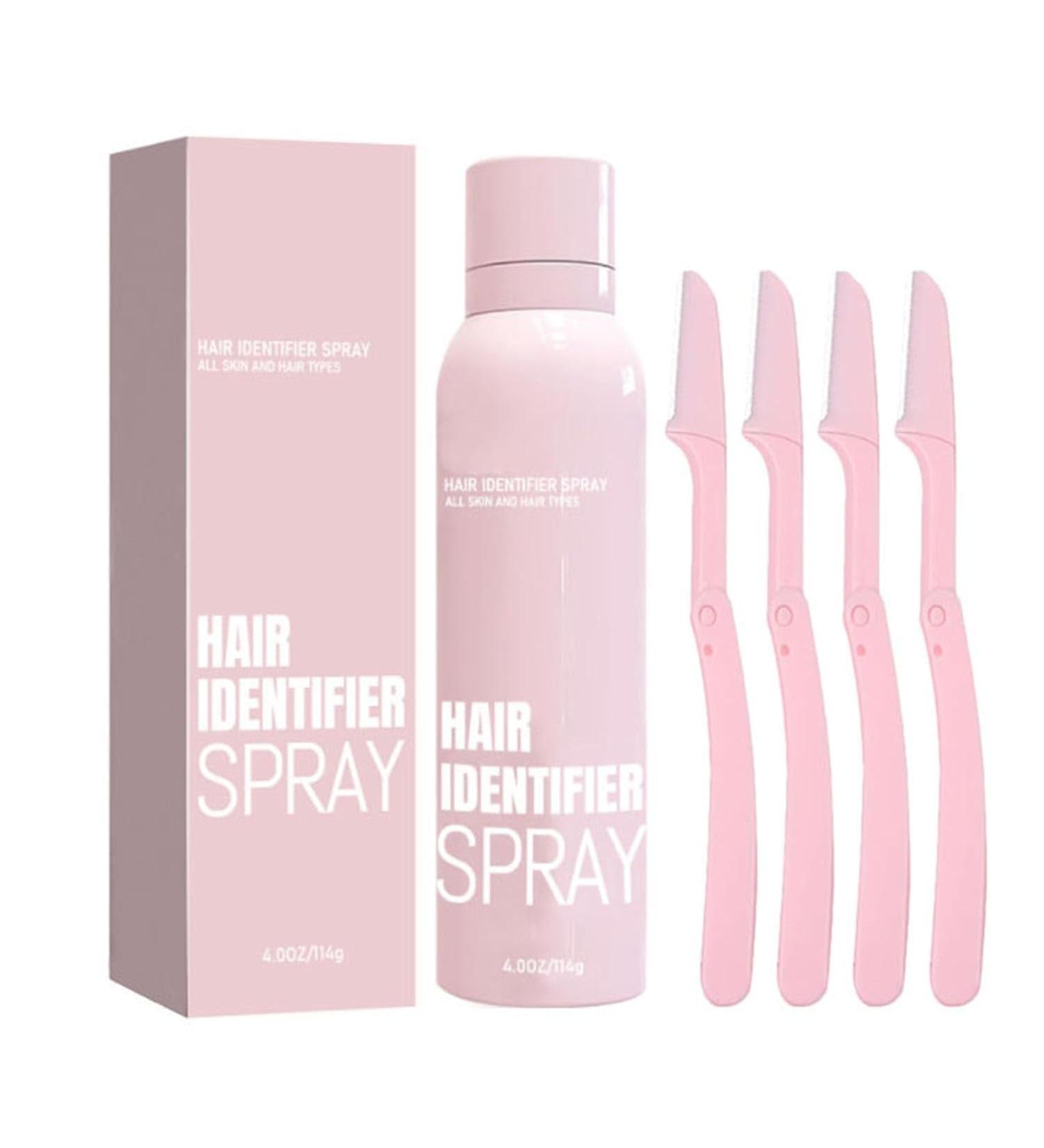 Hair Identifier Spray For Face Shaving Hair Identifying Spray Face Hair Identifier Spray Moisturizing And Skin Care Dermaplaner Set Spray - Buy Online on GoSupps.com