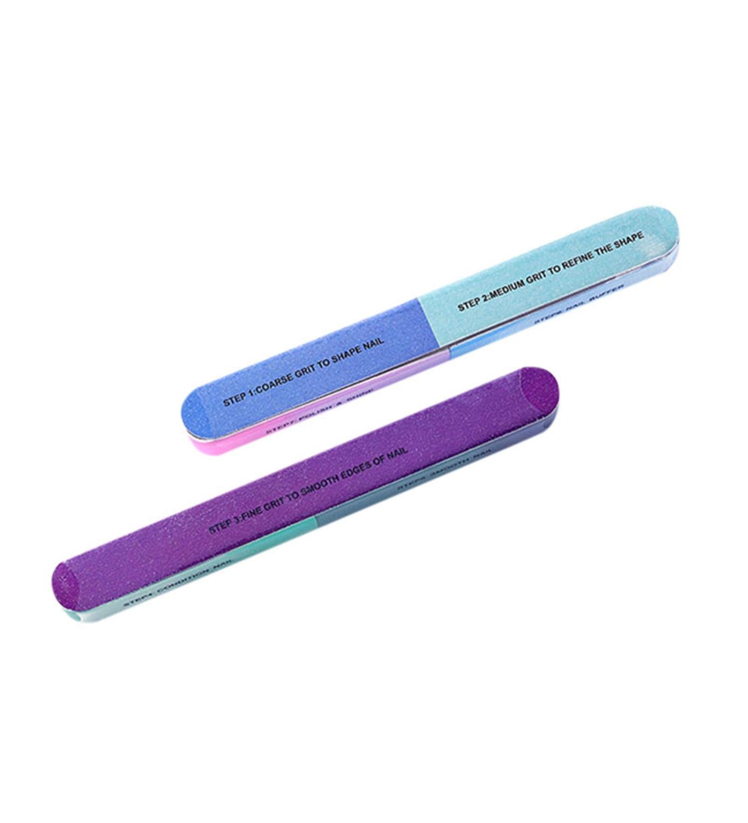 Nail Design Accessories Glitter 7 Buffing Polishing Shining Your Fingernail & Toenail Tool Kit Sets Brush Nail Design Size 6 (Pink One Size) Pink One Size - Buy Online on GoSupps.com