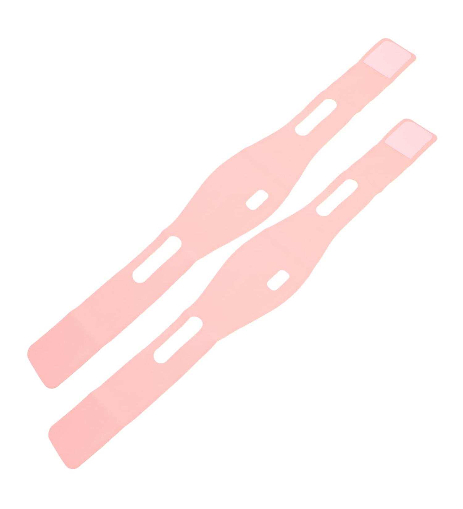 Hemoton Adult Snoring Belt 2pcs | Anti-Snore Chin Strap for Snoring Solution | Pink Mesh Snoring Chin Strap Set - Buy Online on GoSupps.com