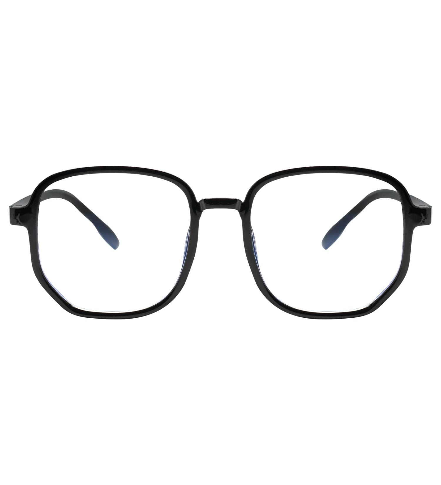 Shop Ultra-Light Oversized Reading Glasses for Men & Women | Blue Light Blocking Anti-Fatigue Computer Readers | Black - 1.5 Diopters - Buy Online on GoSupps.com
