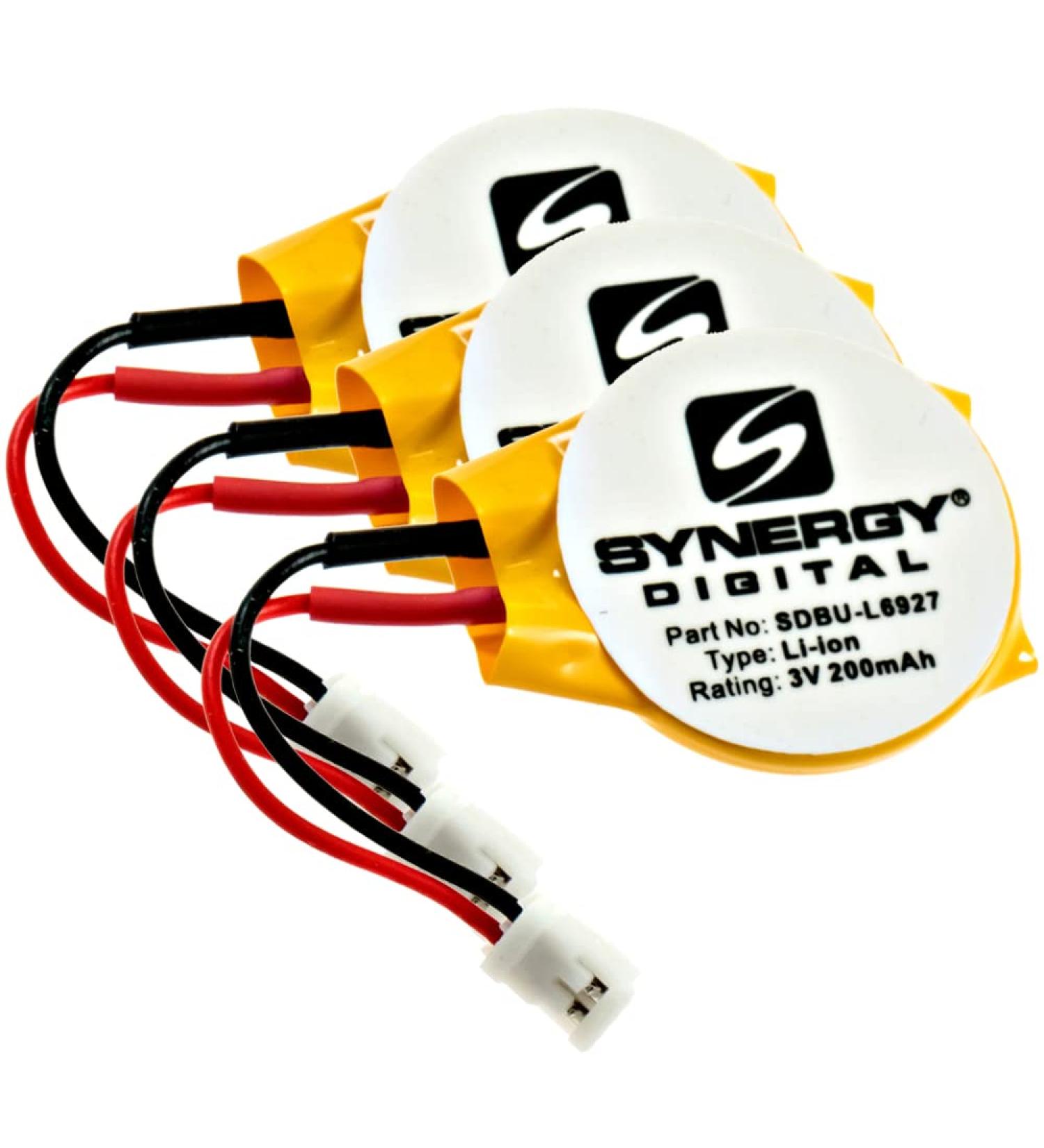Buy Synergy Digital CMOS/BIOS Batteries Compatible with Sony CR2032-LC1 - Set of 3 (3V 200 mAh) - International Shipping Available - Buy Online on GoSupps.com