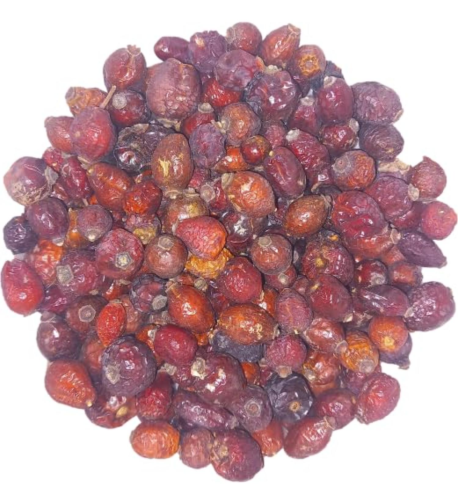 Dried Whole Rosehip herbs for horses Equine Natural Feed Supplement - 1kg