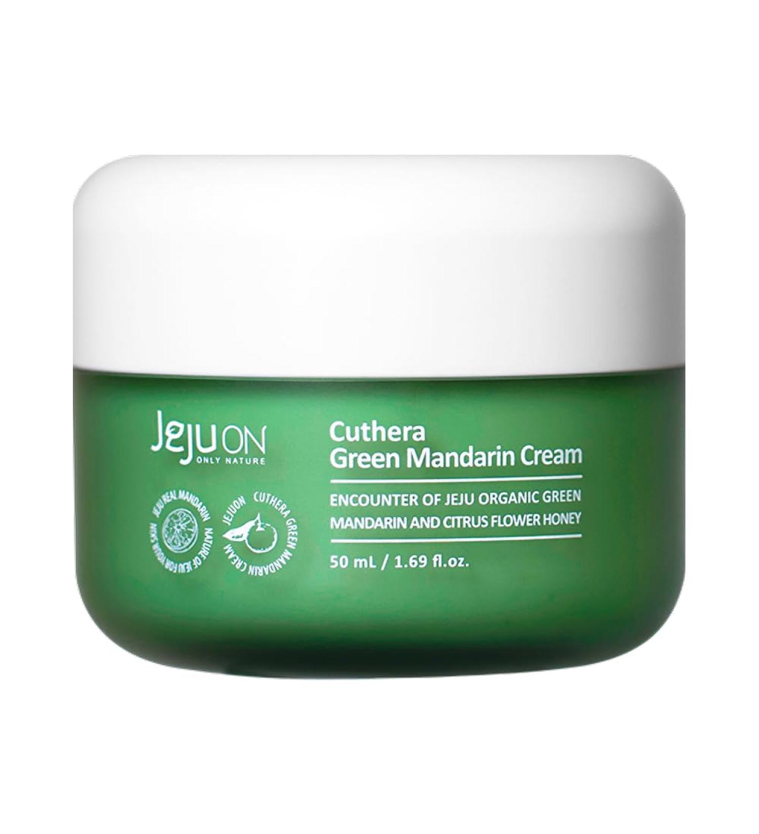Cuthera Green Mandarin Moisturizing Cream | Hydrating & Soothing 1.69 Fl Oz | Sensitive Skin | Korean Beauty | Vitamin Rich Formula | Quick Absorption - Buy Online on GoSupps.com