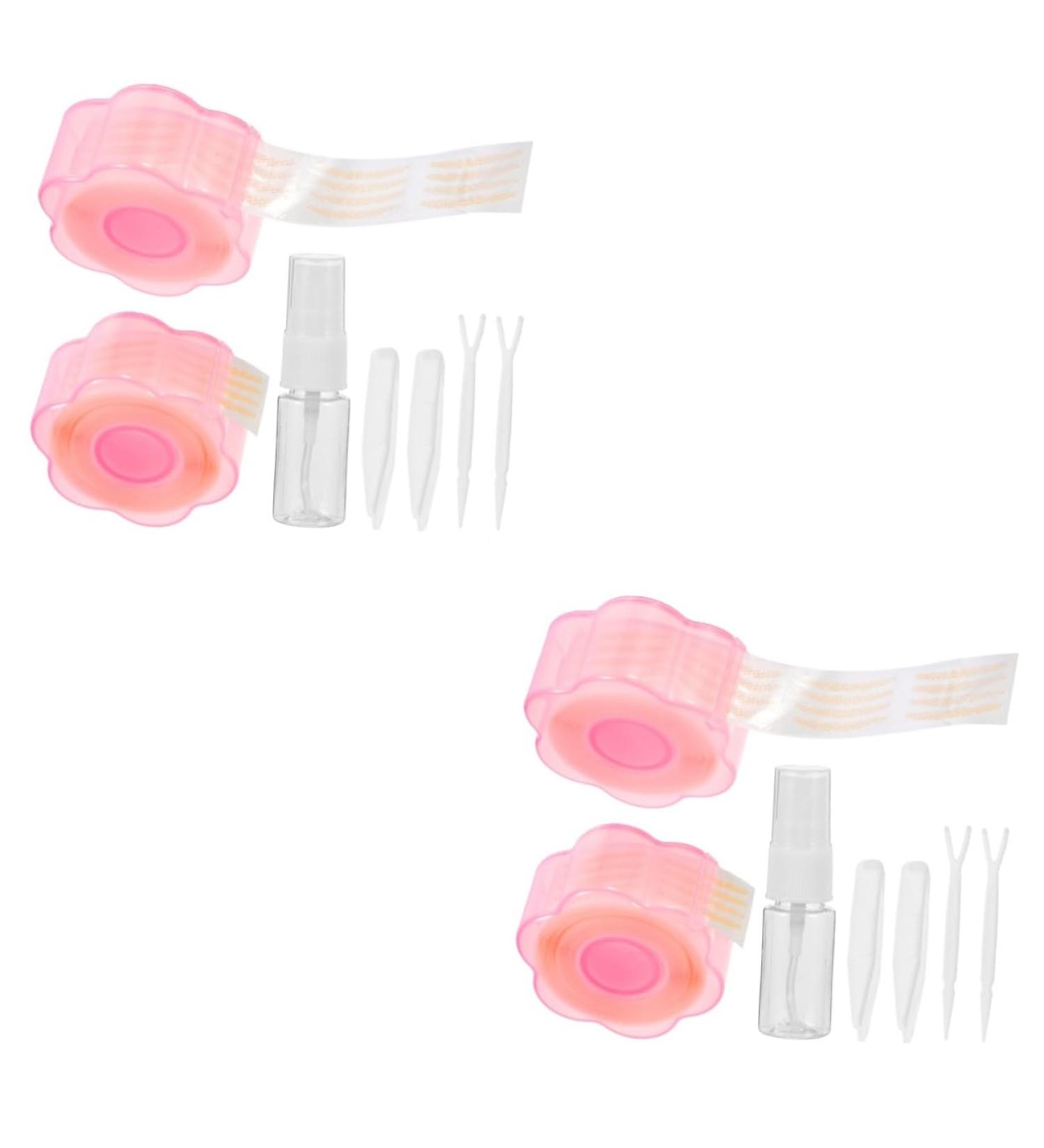 MAGICLULU 2 sets Hooded with Tapes Girl Invisible Stickers Strips Adhesive Tape Accessories Supplies Makeup - Buy Online on GoSupps.com