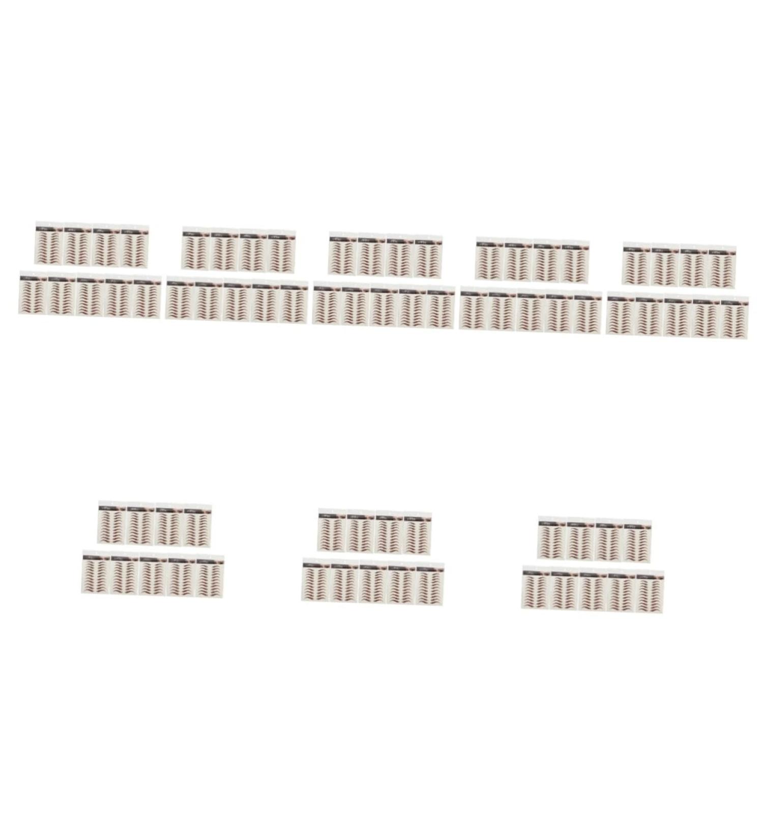 FOMIYES 72 sheets Sticker Transfer Tattoos Artificial Transfers Hairlike Temporary Eyebrows Eyebrow False - Buy Online on GoSupps.com