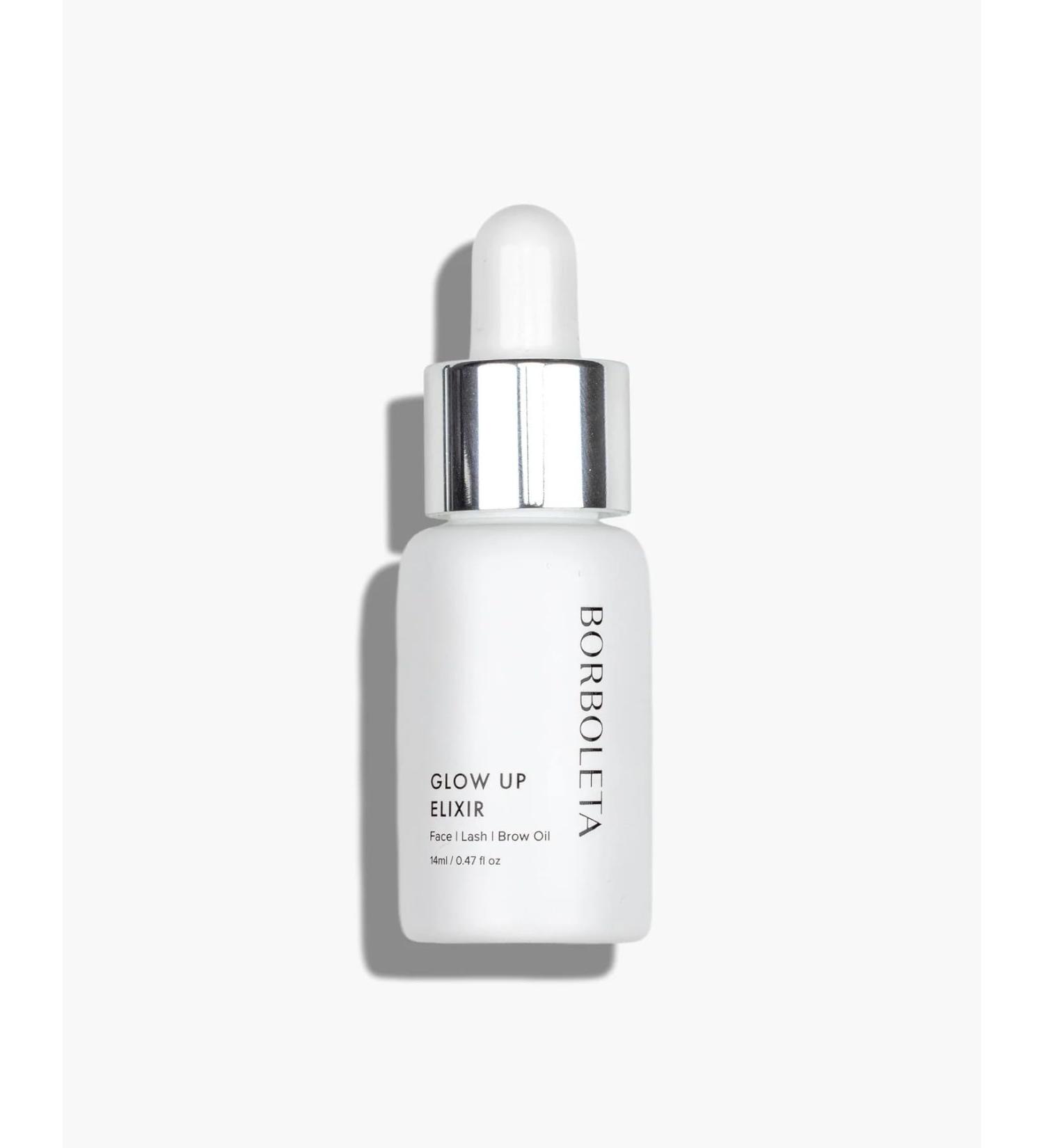 Borboleta Glow Up Elixir - An Antioxidant Rich Brow and Lash Oil to Hydrate and Nourish Skin Lashes and Brows