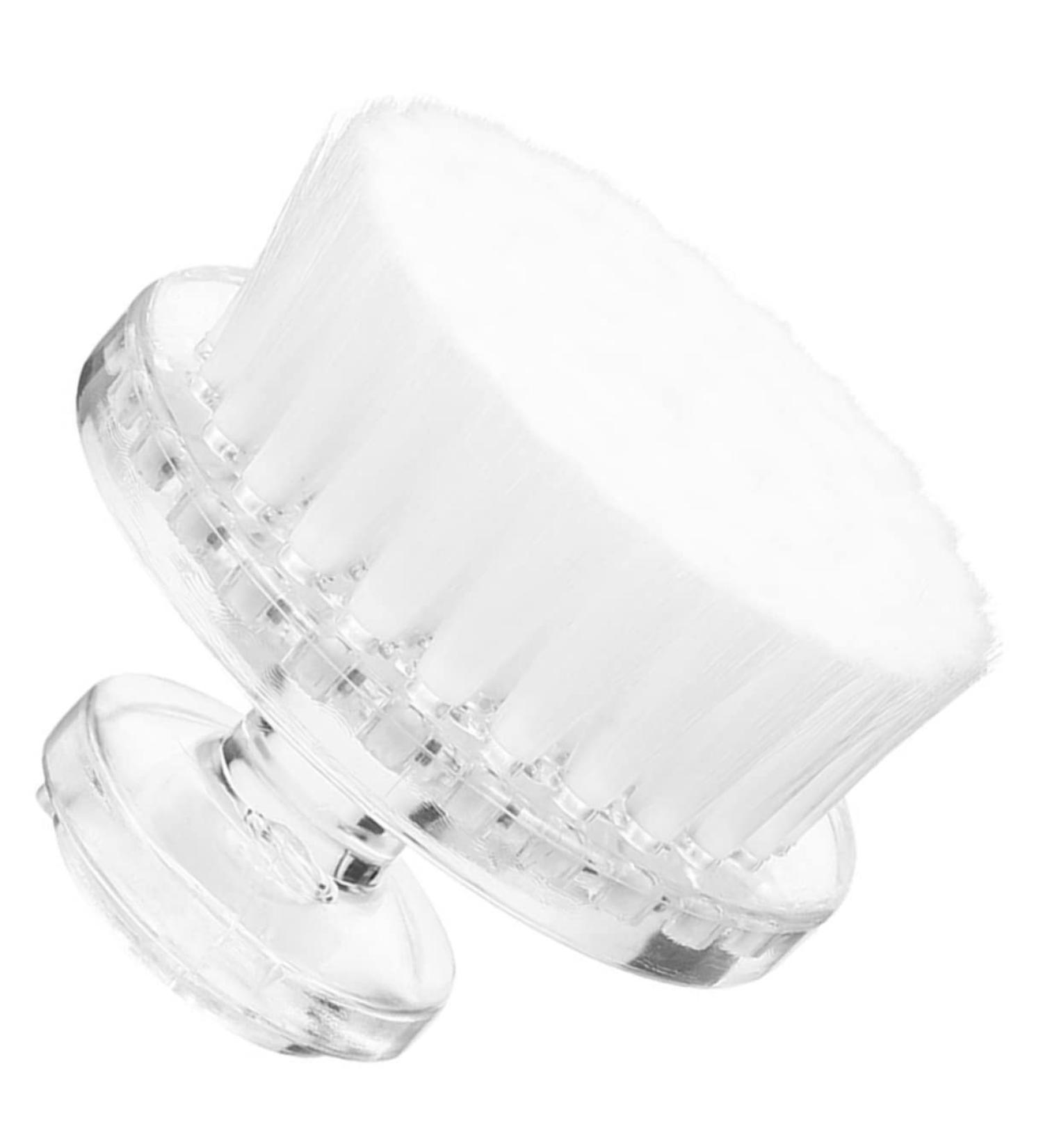 Housoutil Cleansing Brush Face Cleanser for Women Facial Scrub Brush Makeup Skincare Removal Pore Cleaning Brush Face Washing Brush Face Scrub Brush Pp Miss White Handheld Mirror - Buy Online on GoSupps.com