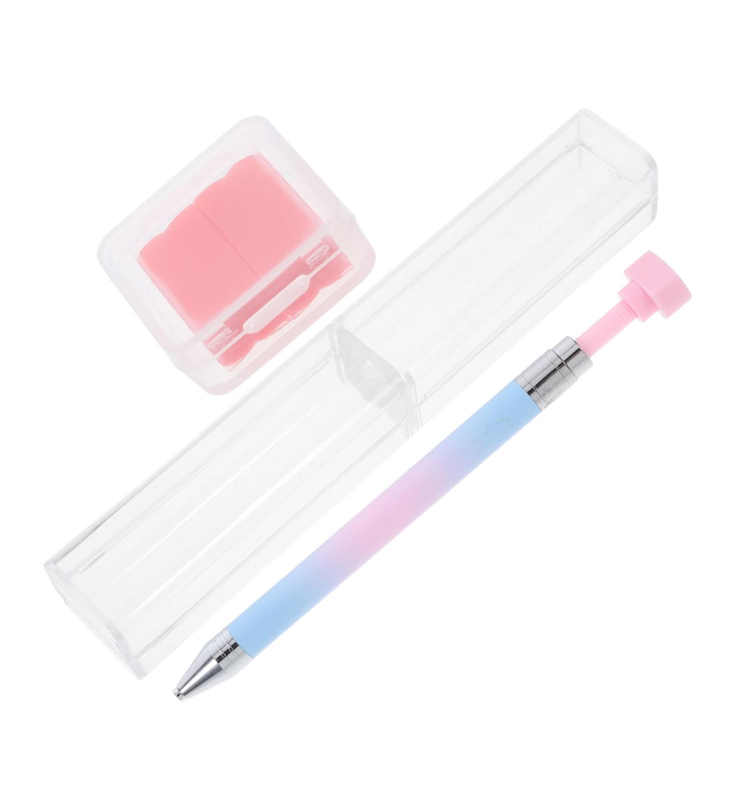 Beaupretty 1 Set Nail Art Drill Pen Wax Pen for Rhinestones DIY Nail Art Pen Nail Art Painting Tools Nail Art Calligraphy Pen Nail Art Paint Pen Nail Dotting Pen Manicure Painting Pens Abs 14.50X1.00X1.00CM Multi - Buy Online on GoSupps.com