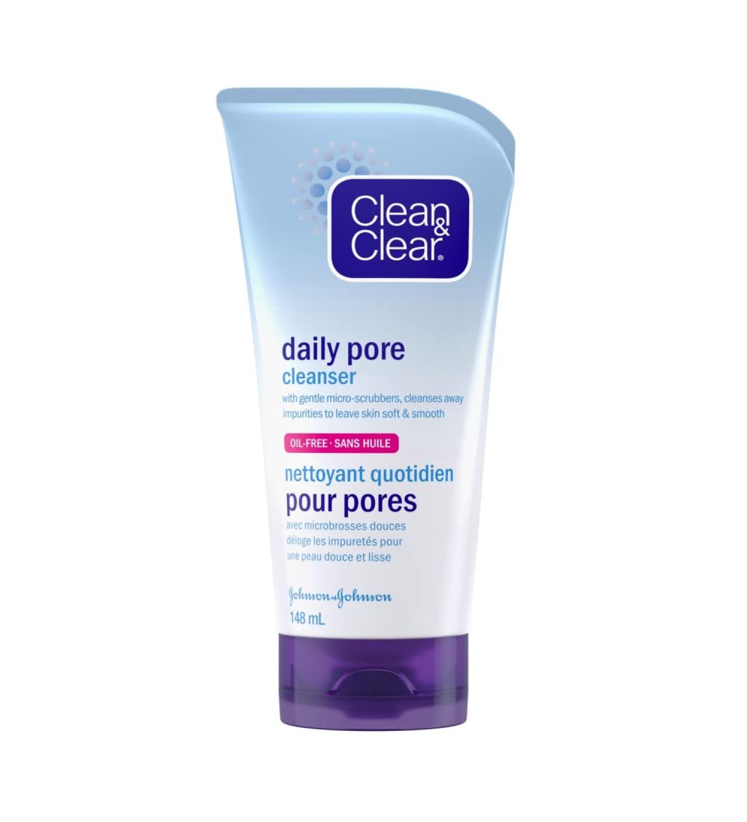 Clean & Clear Daily Pore Facial Cleanser Oil-Free 148 mL - Buy Online on GoSupps.com