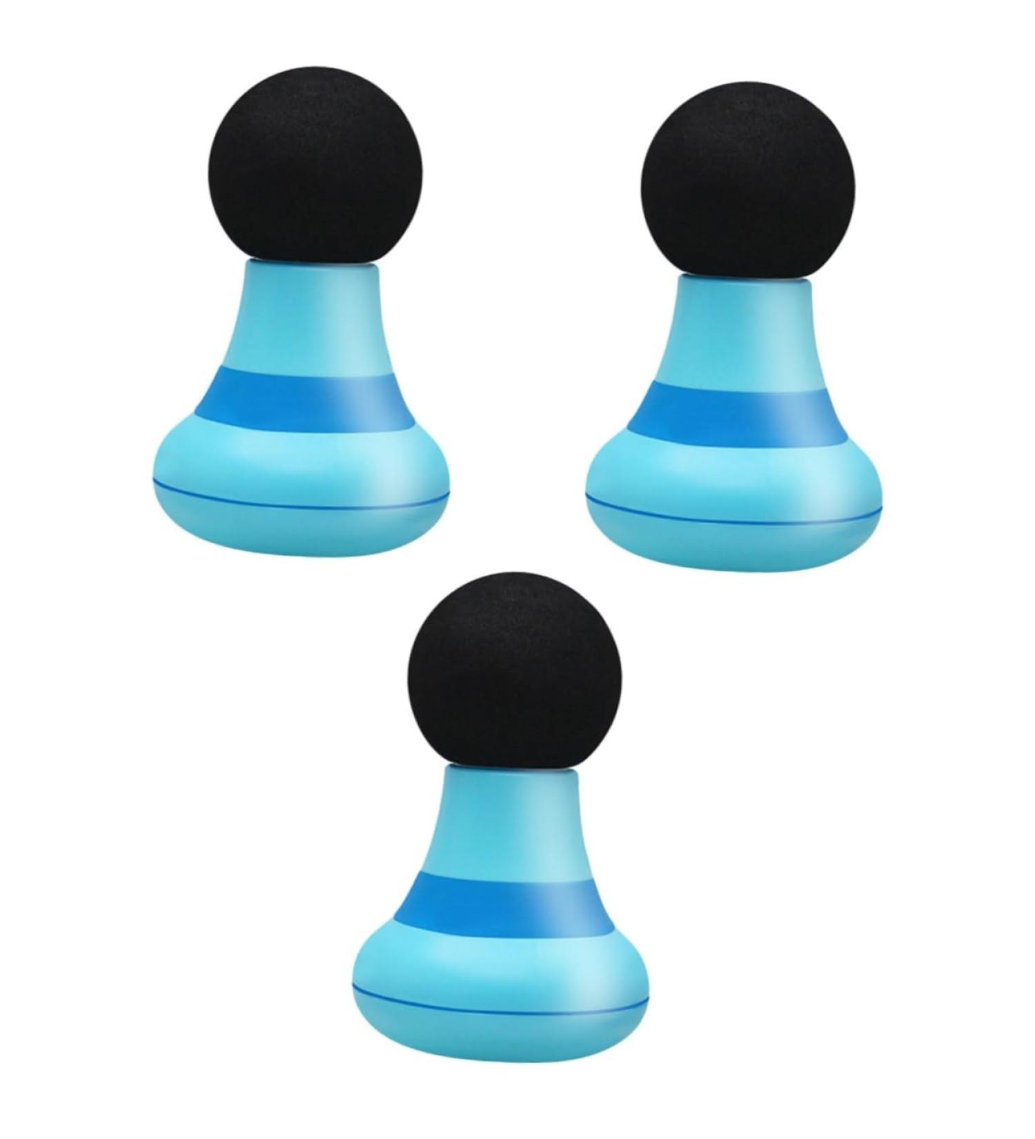 Ultechnovo Mini Handheld Fascia Massage Device 3-Piece Muscle Relief Tool for Body & Gel Massage - Buy Online on GoSupps.com