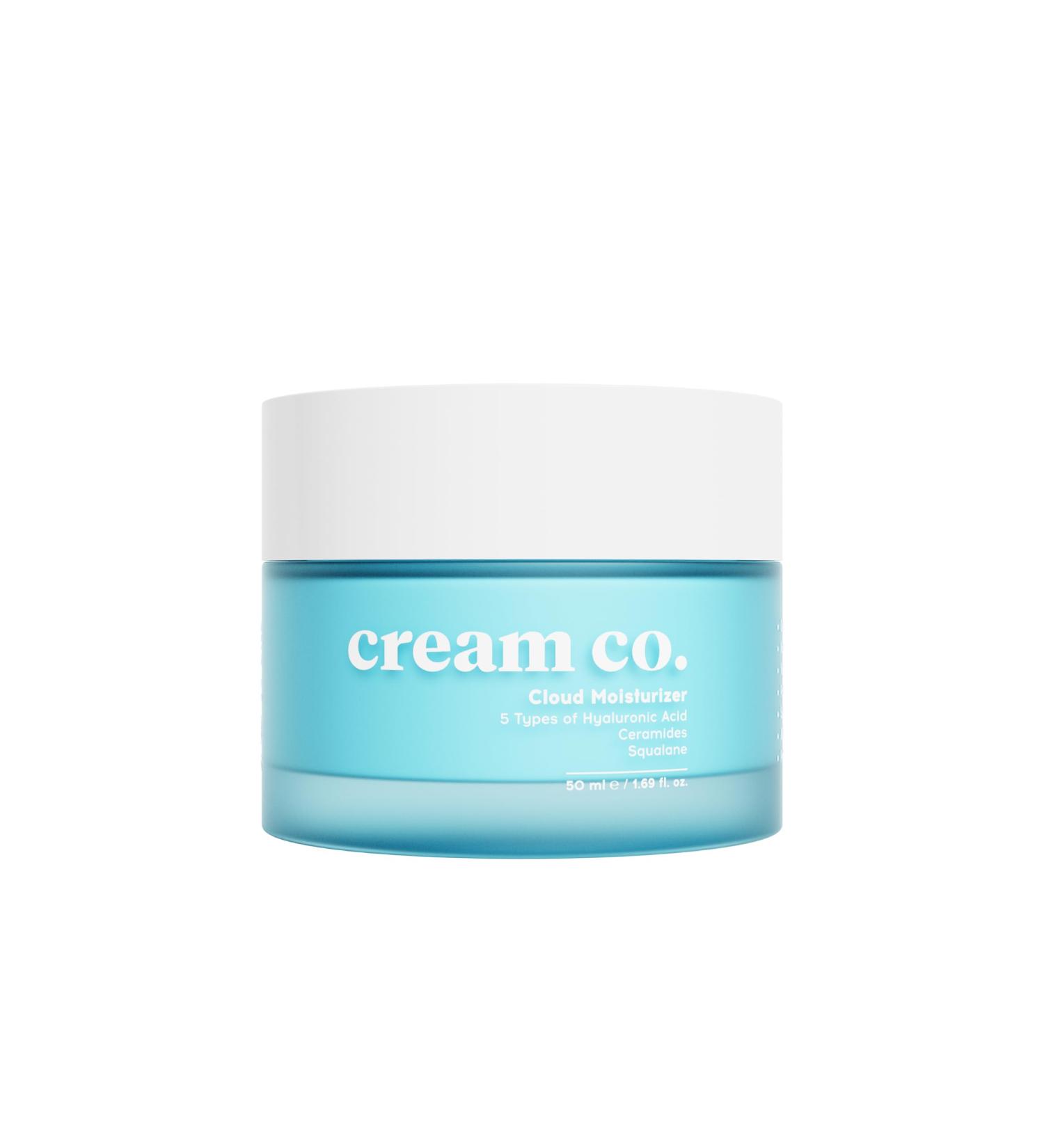 Cloud Moisturiser 50ml Face Cream for Women and Men Sensitive Skin Hyaluronic Acid Ceramides Squalene Hydrates Repairs Moisturizes and Soothes Skin Face Cream - Buy Online on GoSupps.com