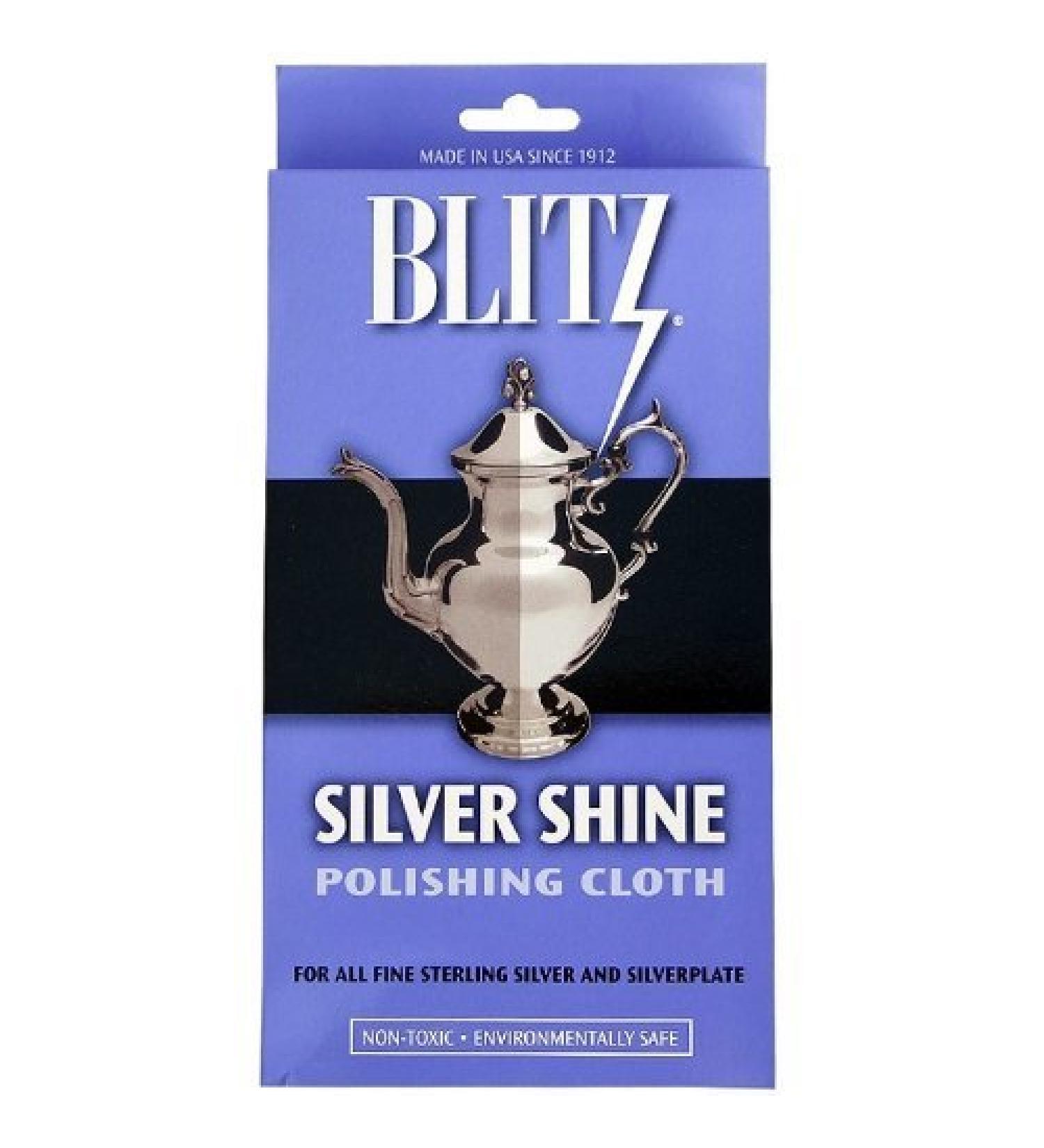 Blitz Silver Shine Polishing Cloth
