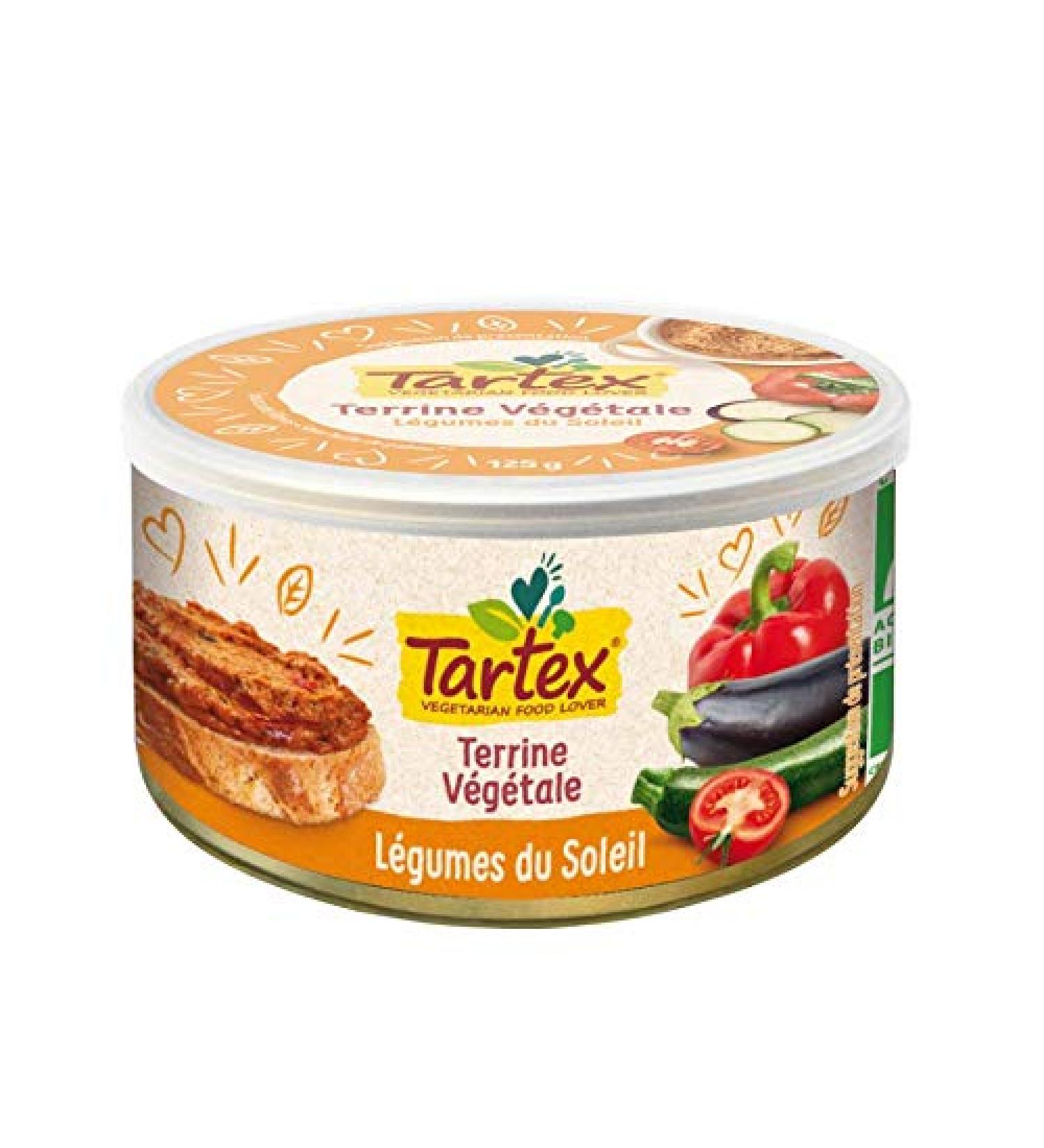 TARTEX - TARTEX SUN VEGETABLES 125G