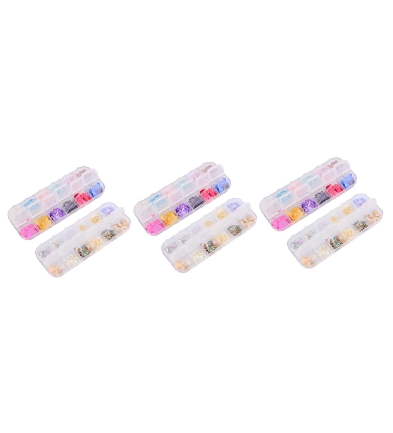minkissy 6 Boxes Shell Nail Sequins Tape Dispenser Oval Foundation Brush DIY Nail Stickers Rhinestone Kit Nail Water Decals Manicure Sequins Nail Accessories Natural Applique Shell Pieces - Buy Online on GoSupps.com