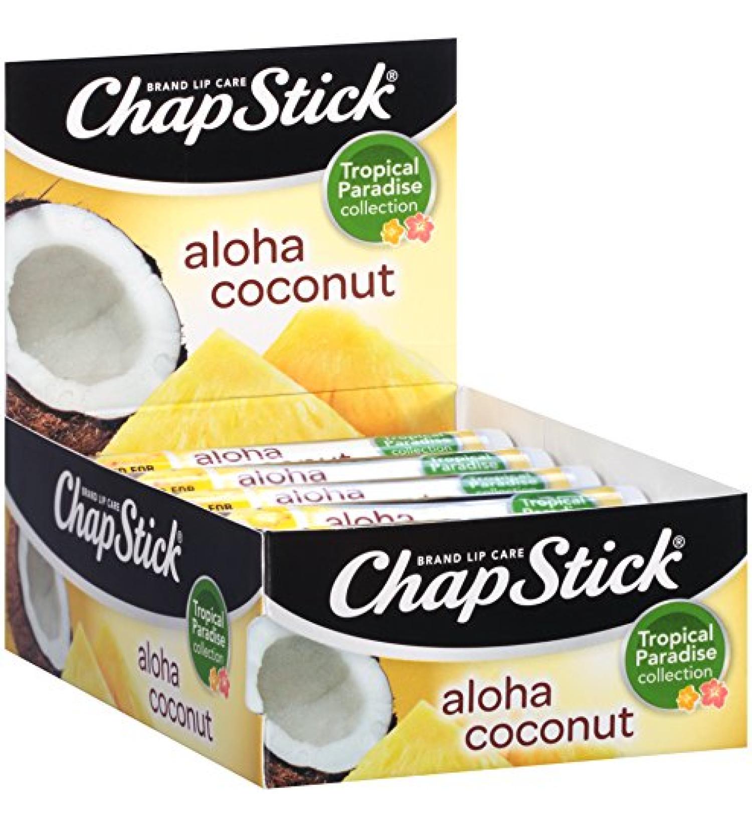 ChapStick Lip Balm - aloha coconut Single - Buy Online on GoSupps.com
