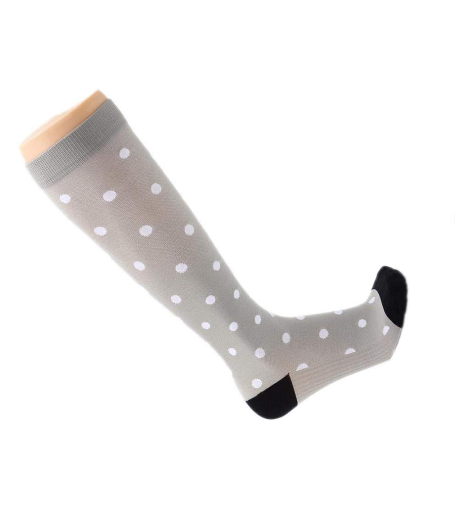 Angoter Compression Stockings for Men & Women | Long Sports Socks for Walking Cycling Pregnancy & Edema - Size S-M - Buy Online on GoSupps.com