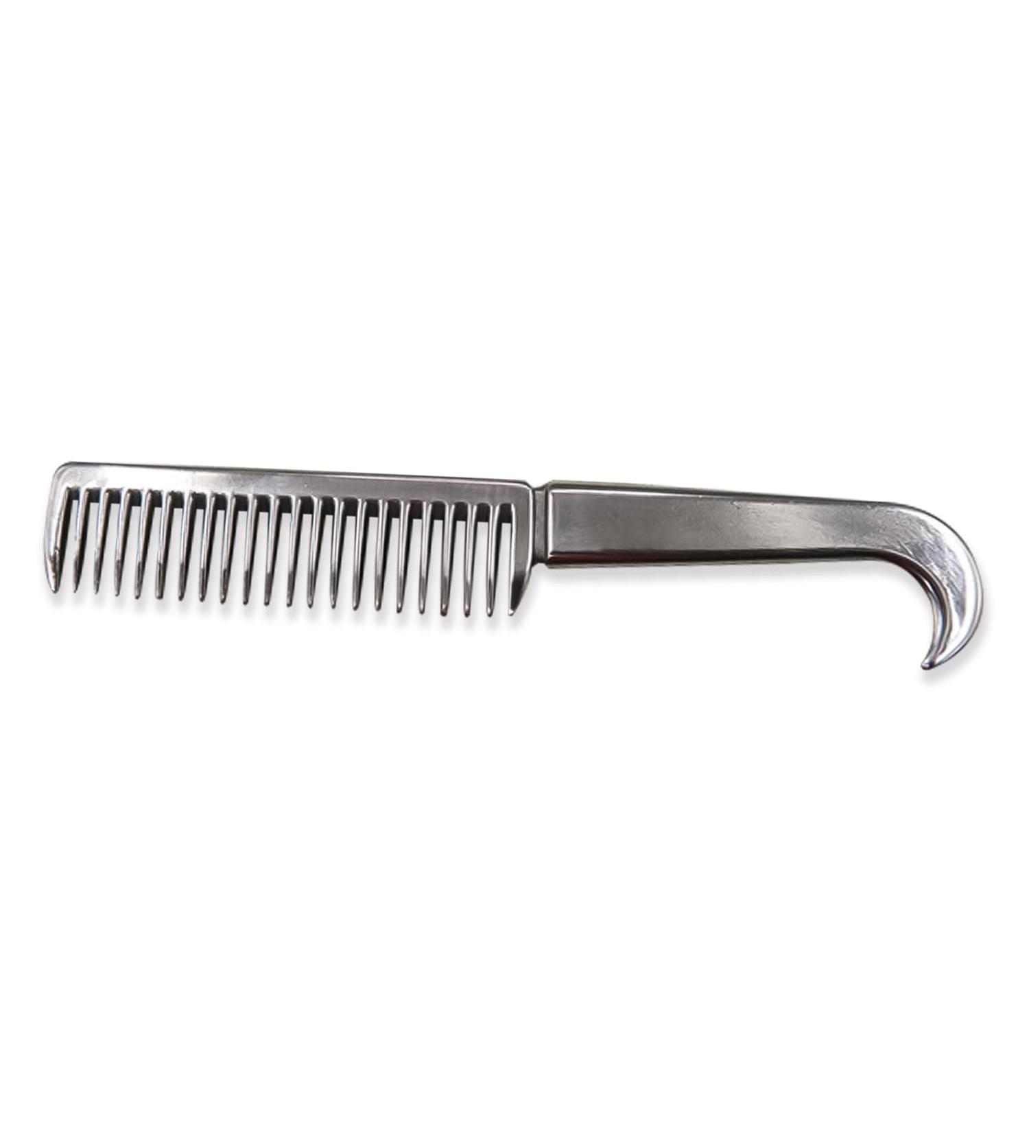 HAICN Aluminum Alloy Horse Comb Mane and Tail Comb Horse Grooming Tool Livestock Comb for Removing Loose Undercoat Knots - Buy Online on GoSupps.com