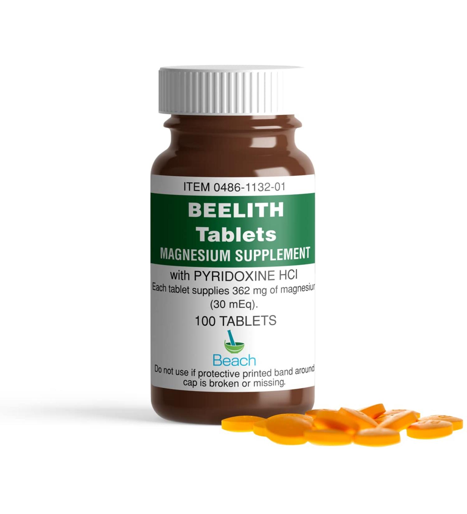 Beach Pharmaceutical Beelith Tab 100 Tablets | Natural Weight Loss Supplement - Buy Online on GoSupps.com