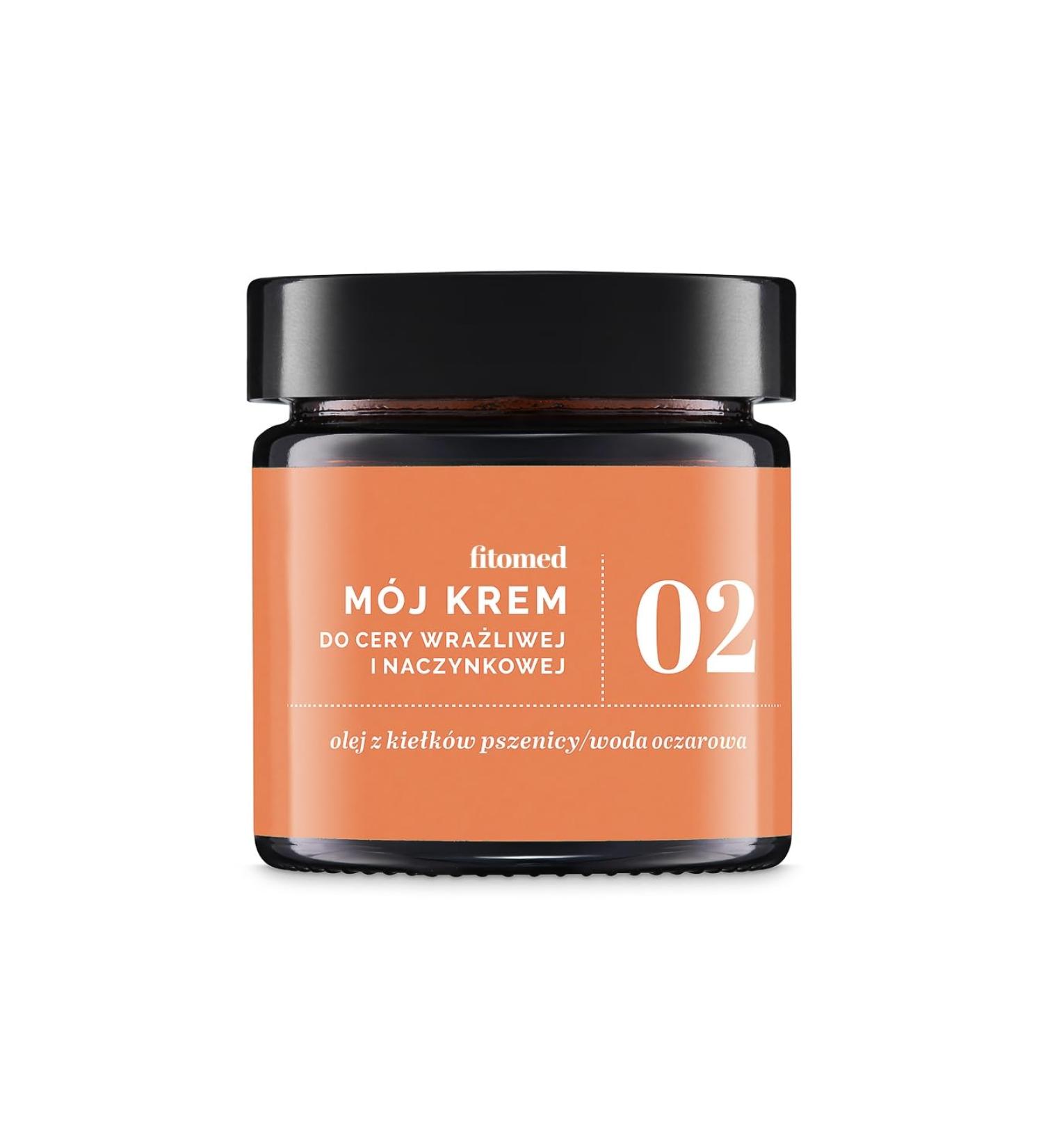 Fitomed Sp z oo Fitomed Naturkosmetik Face Cream for Vascular Skin 55 g Vegan Moisturizer for Face with Chestnuts and Cocoa Butter Against Redness and Bad Weather - Buy Online on GoSupps.com