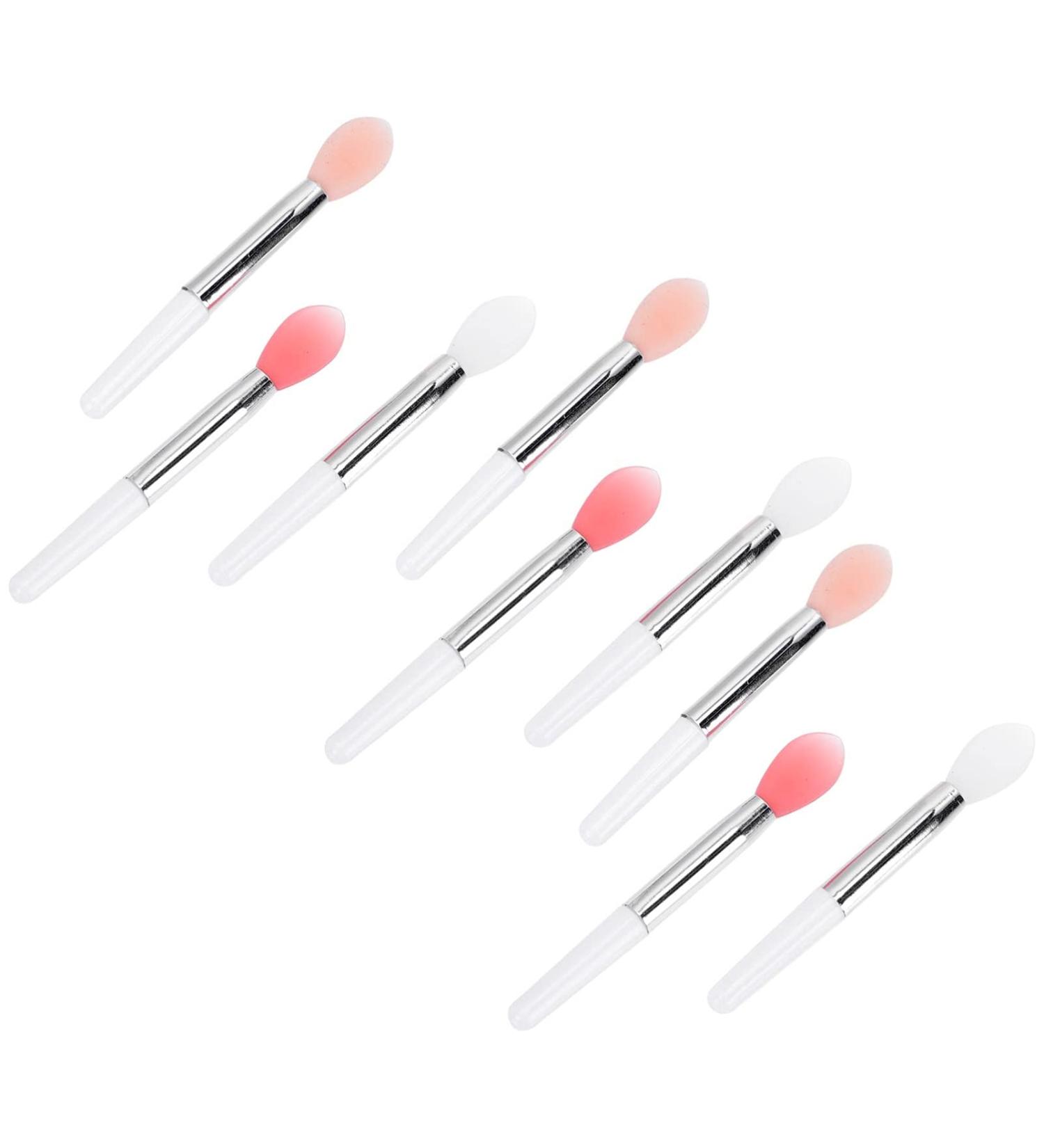 Buy 9Pcs Silicone Lip Brush Set - Lipstick Applicator Wands & Lip Scrubber for Perfect Lips | International Shipping Available - Buy Online on GoSupps.com