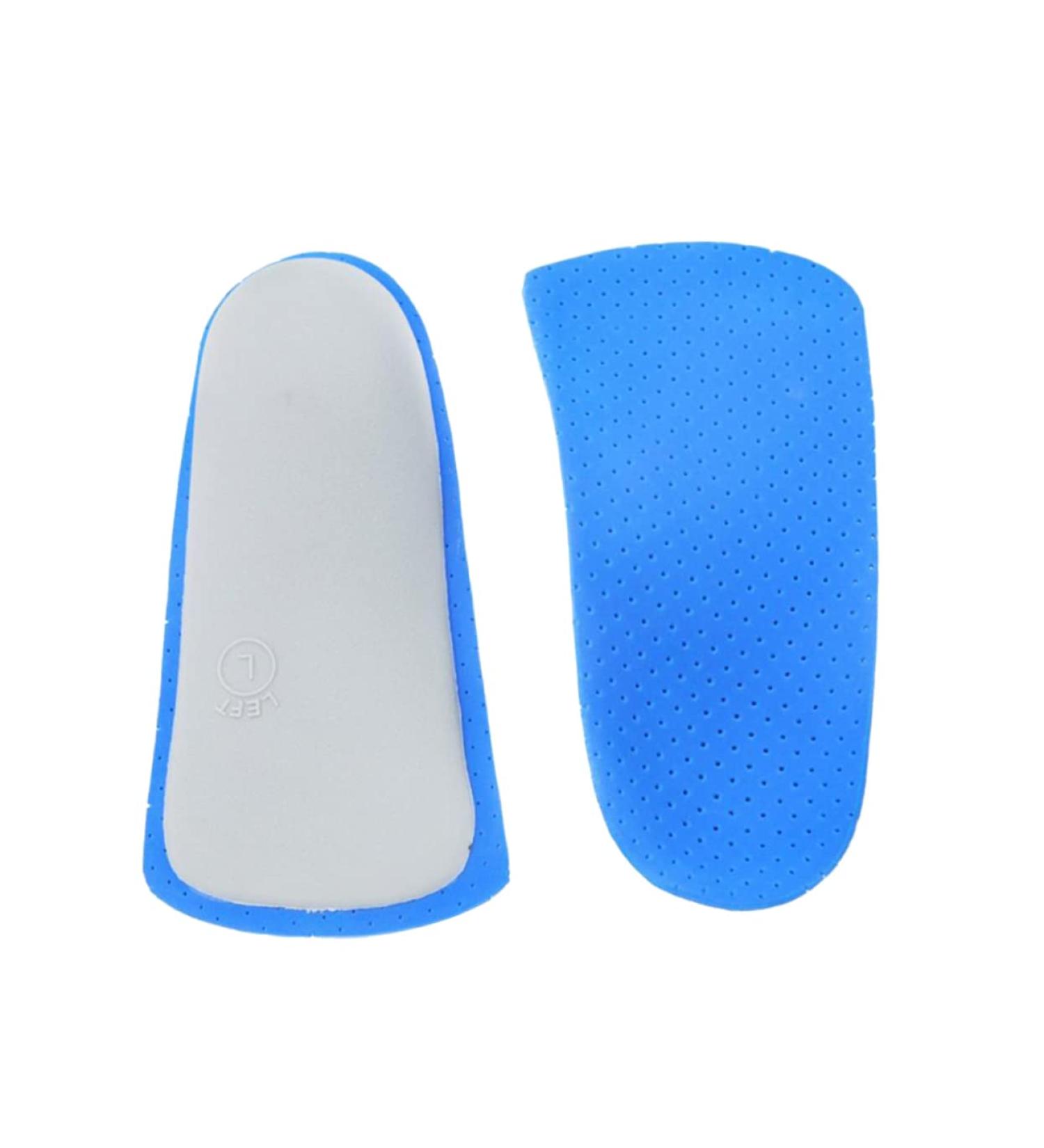 FOMIYES Flatfoot Insoles - Arch Support Shoe Inserts for Sports | Corrective Blue Arch Pads for Comfort - Buy Online on GoSupps.com