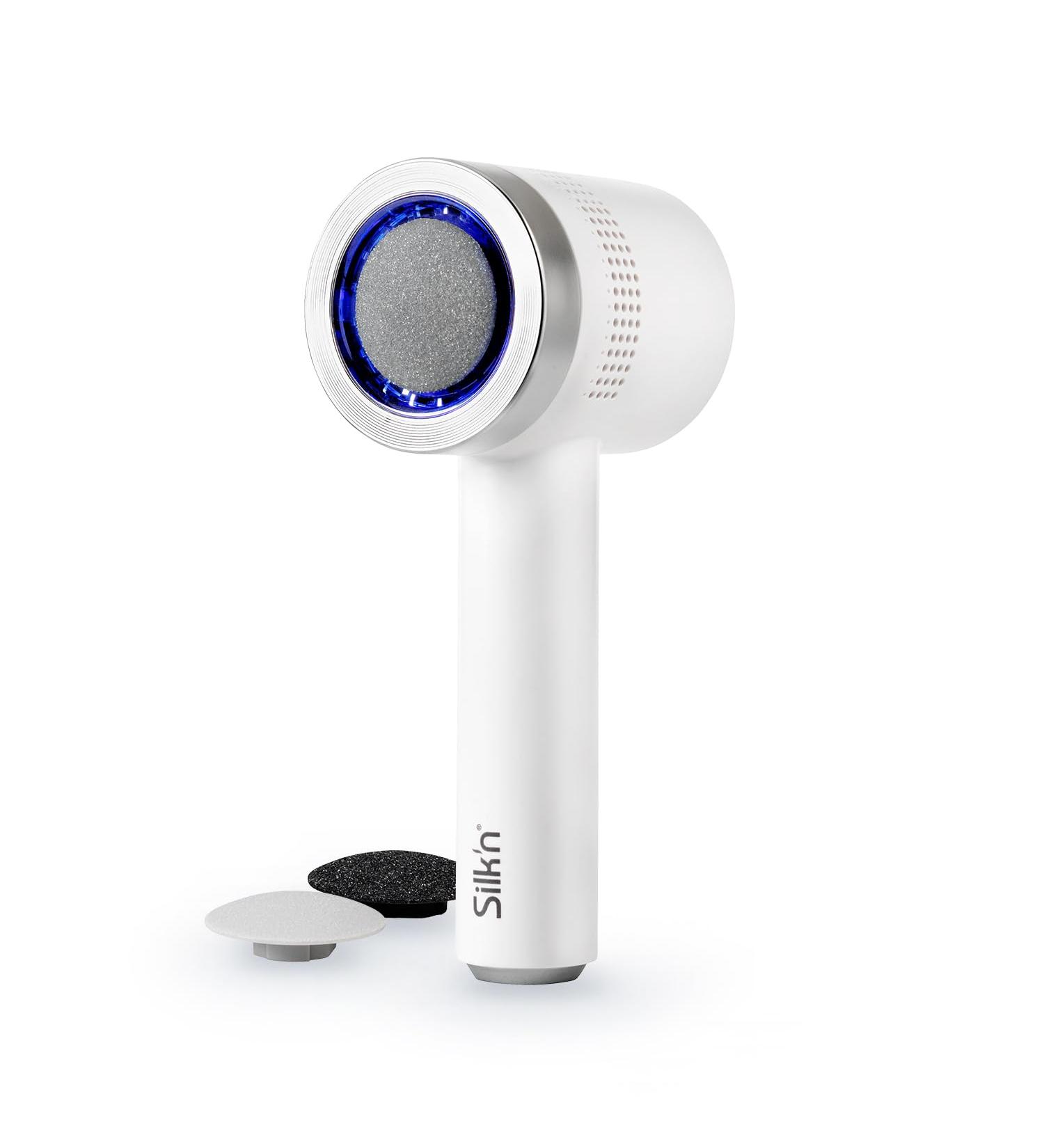 Silkn Electric Callus Remover VacuPedi Single Fast Efficient Foot Care for Smooth Skin | Shop Internationally - Buy Online on GoSupps.com