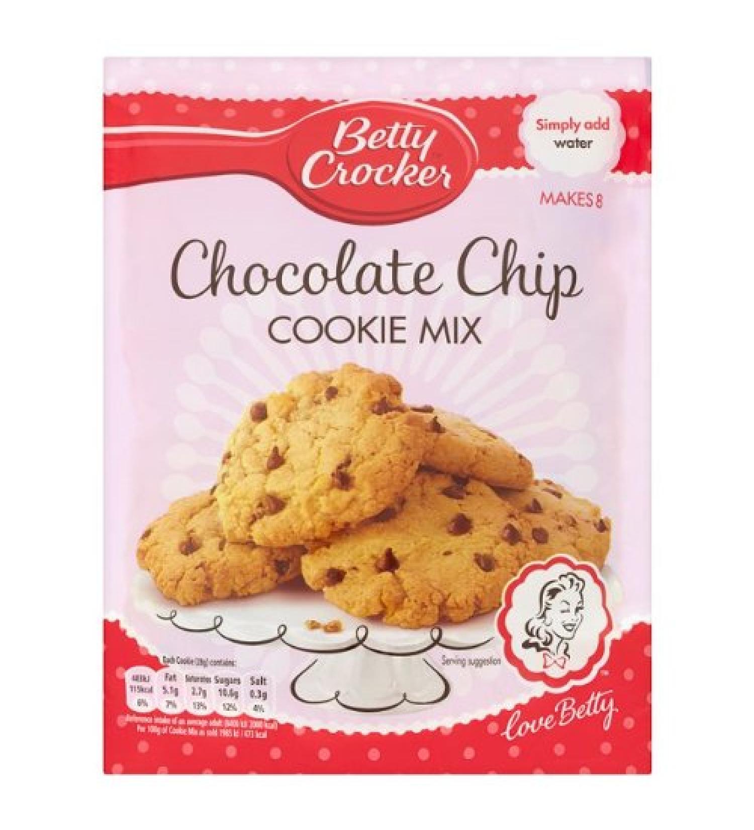 Betty Crocker Betty Crocker Chocolate Chip Cookie Mix 4 x 200g