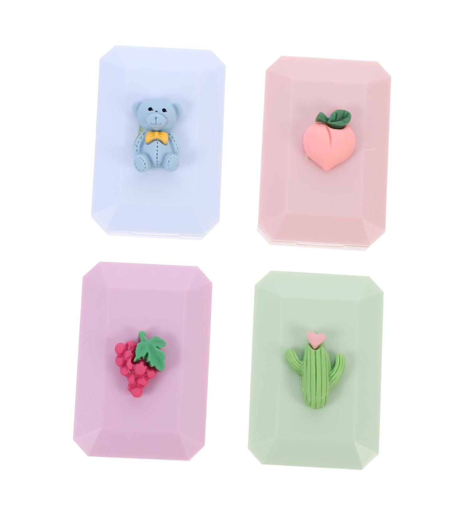 JECOMPRIS 8-Pack Plastic Contact Lens Containers & Travel Cases - Glass Storage Set for Eye Lenses & Terrarium Needs - Buy Online on GoSupps.com