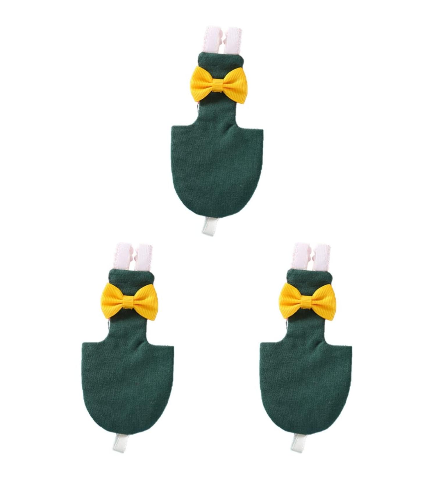 PopetPop 3-Piece Adjustable Mini Diaper Suit for Parrots - Blackish & Dark Green Includes Diaper Insert & Bird Accessories - Buy Online on GoSupps.com