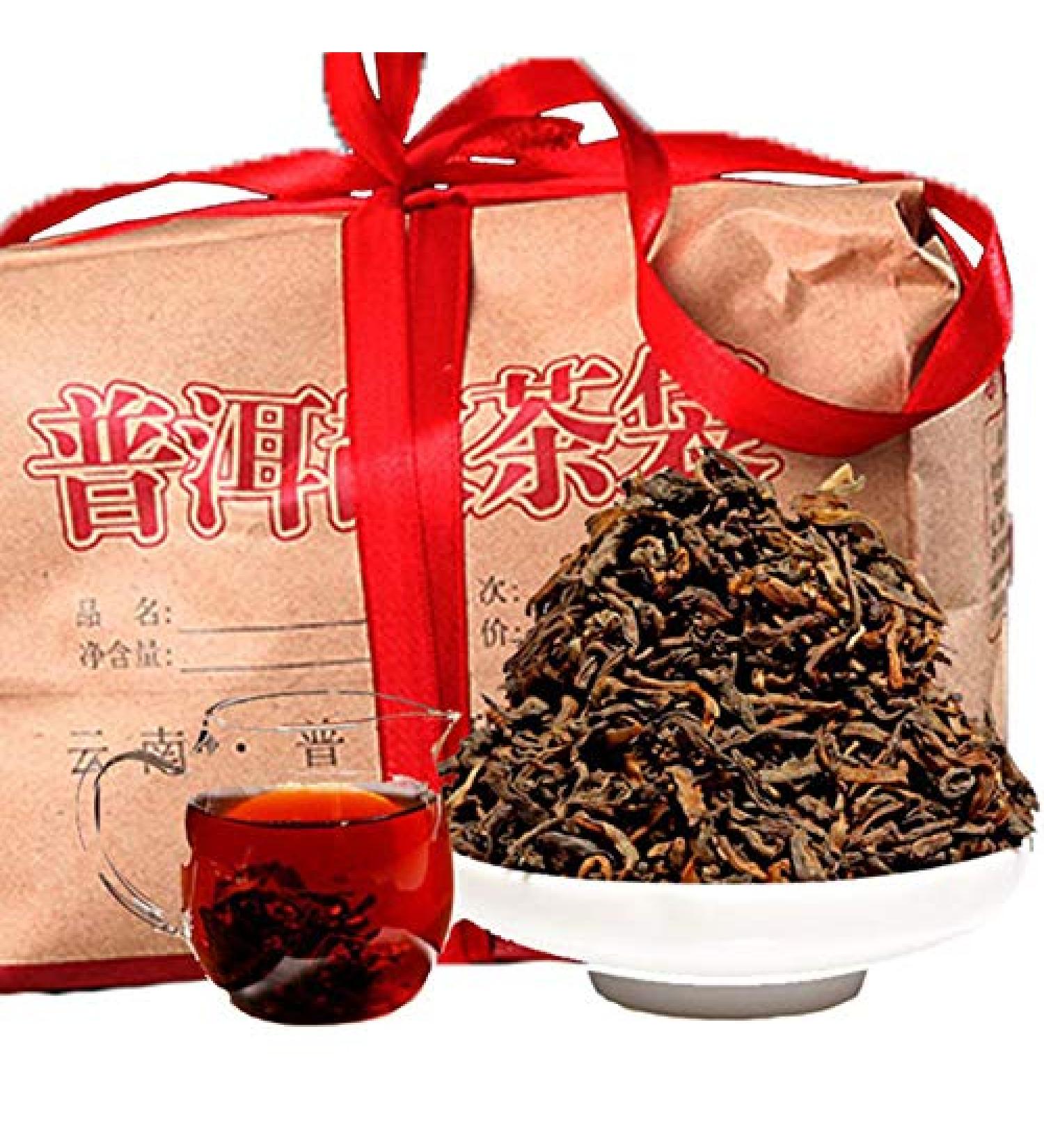 Bestnote Chinese Yunnan Puer Tea 500g Premium Ripe Pu'er Black Tea | Healthy Mature Puerh Tea for Wellness - Buy Online on GoSupps.com
