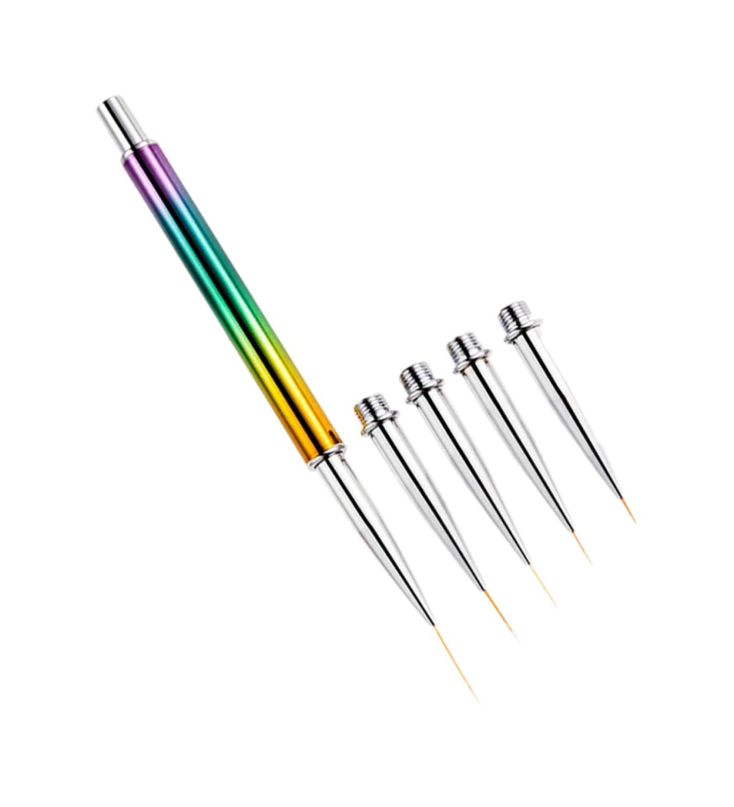 Gogogmee 1 Set Nail Art Drawing Pen Nail Art Pen Nail Art Liner Pen Nails Brush Pen Manicure Tools Nail Pens Manicure Pens Nail Salon Nail Drawing Pens Nail Line Pens Nail Design Brush - Buy Online on GoSupps.com