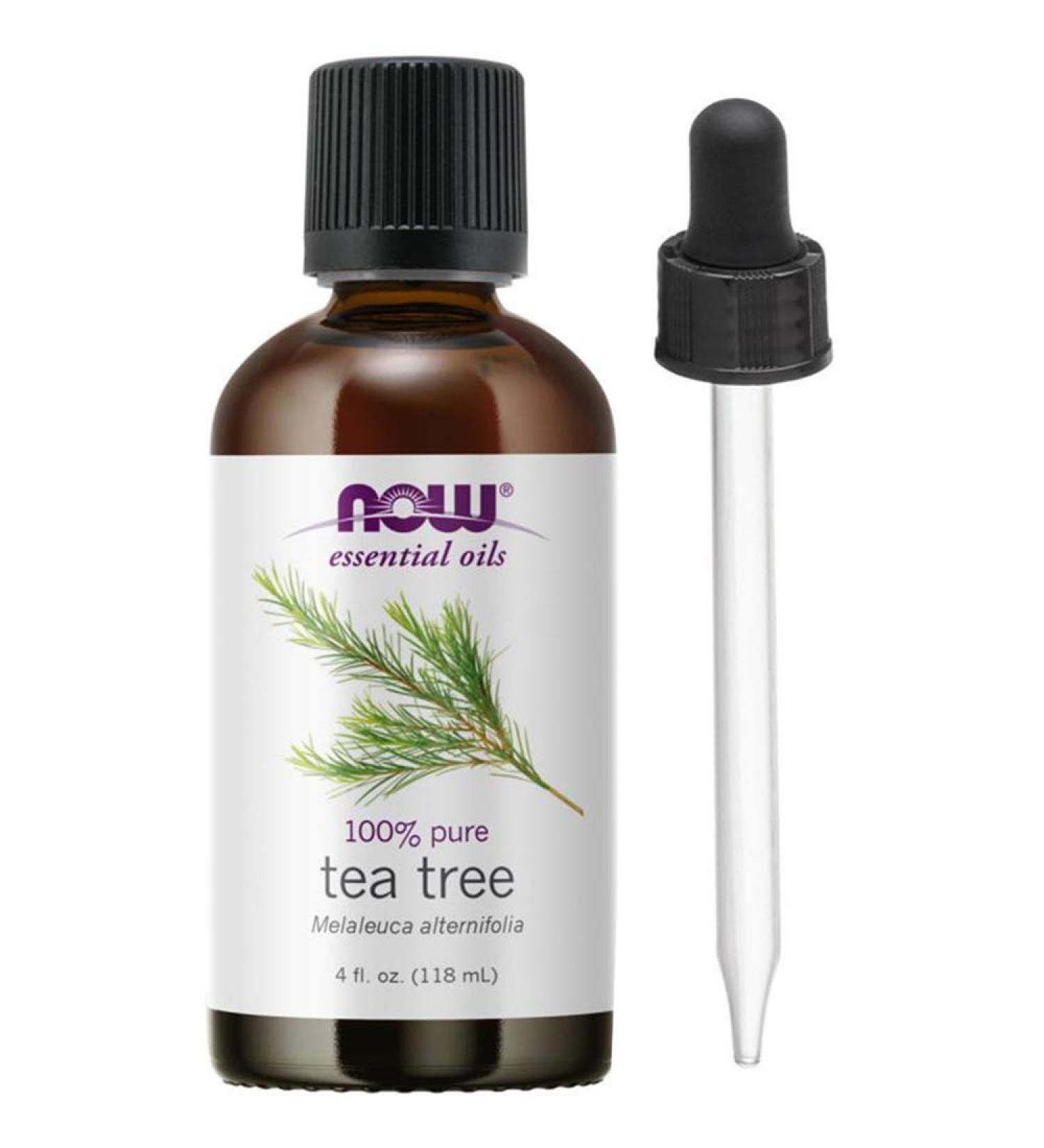 NOW Foods Tea Tree Oil 4 Fluid Ounce + 1 Glass Dropper - Buy Online on GoSupps.com