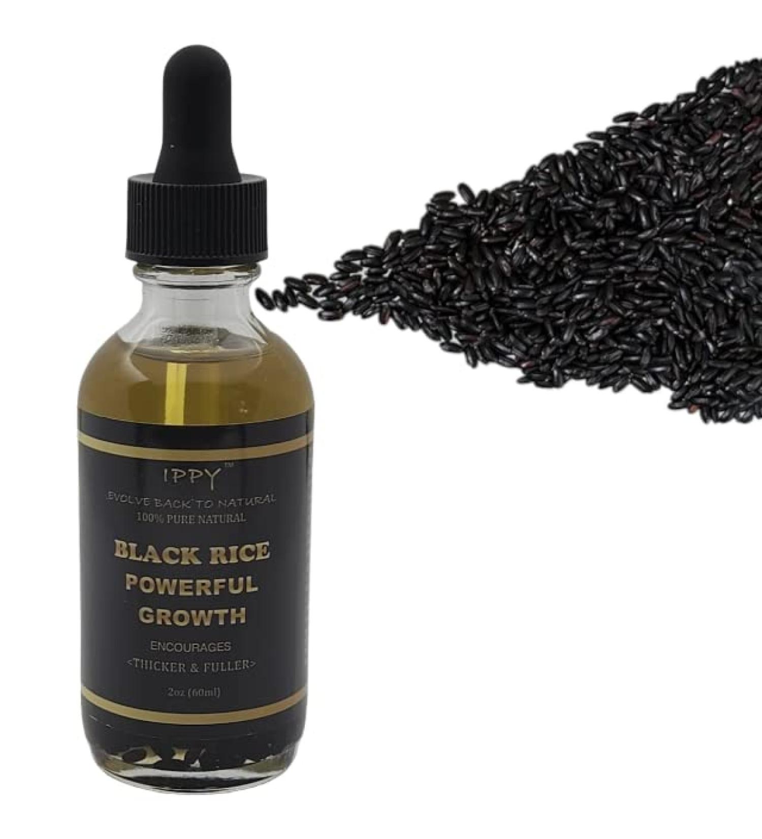 Ippy Black Rice Powerful Growth 2oz - Pack of 1 - Buy Online on GoSupps.com