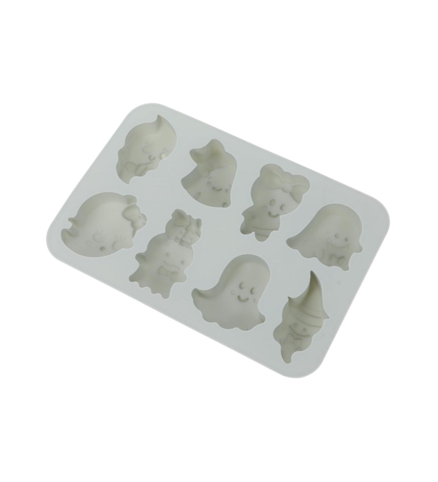 Ciieeo 1 Pc Halloween Spooky Dice Pumpkin Cake Mould De para Gelatinas Halloween Candy Molds Silicone Mini Halloween Cake Silicone Fondant Molds Ghost Handmade Soap Silica Gel 20.5X14CM Blue - Buy Online on GoSupps.com