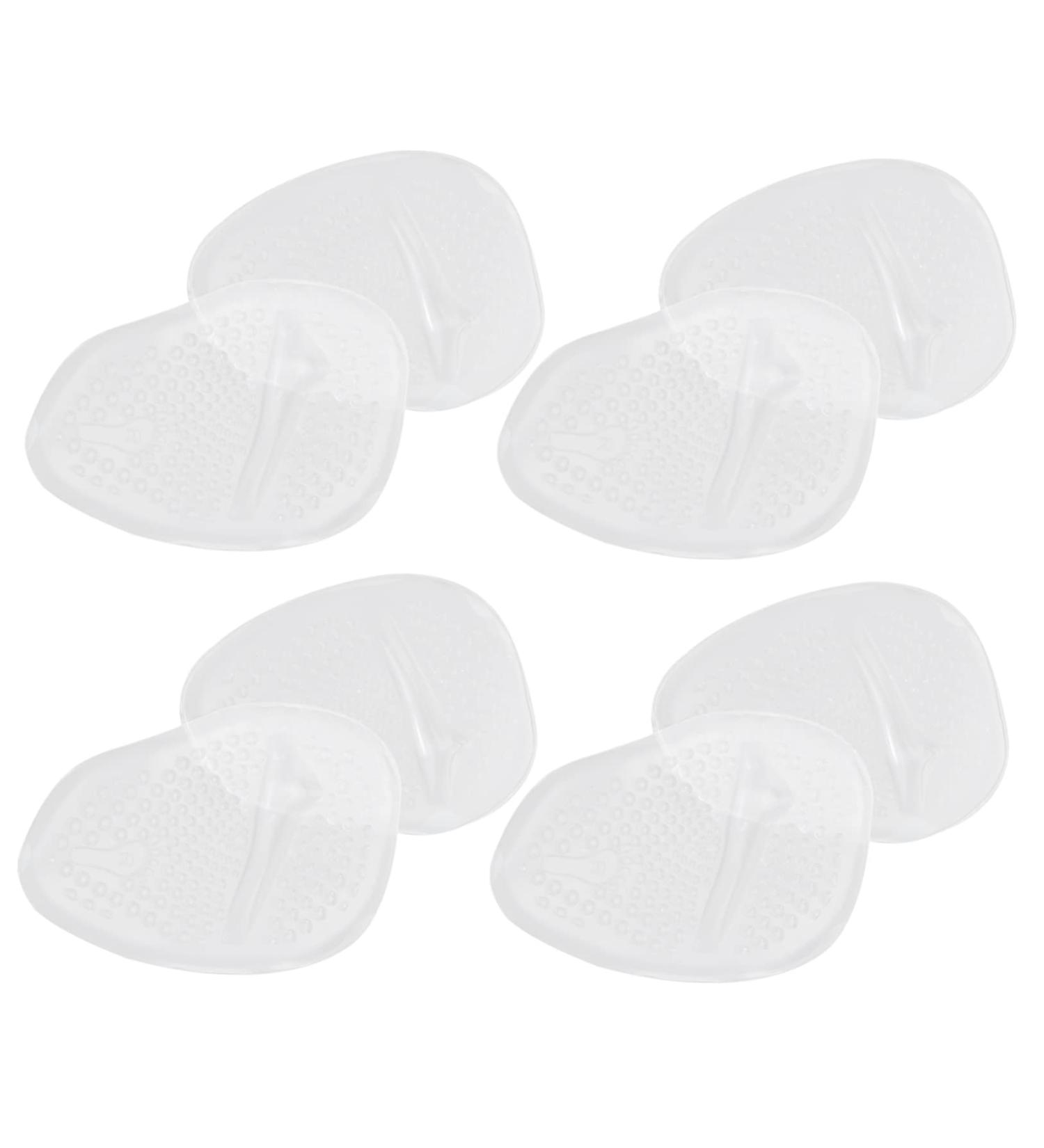 NOLITOY High Heels Insoles - Silicone Gel Foot Pads for Women's High Heels & Dressy Shoes | 4 Pairs Damping Sole Stick Protectors - Buy Online on GoSupps.com